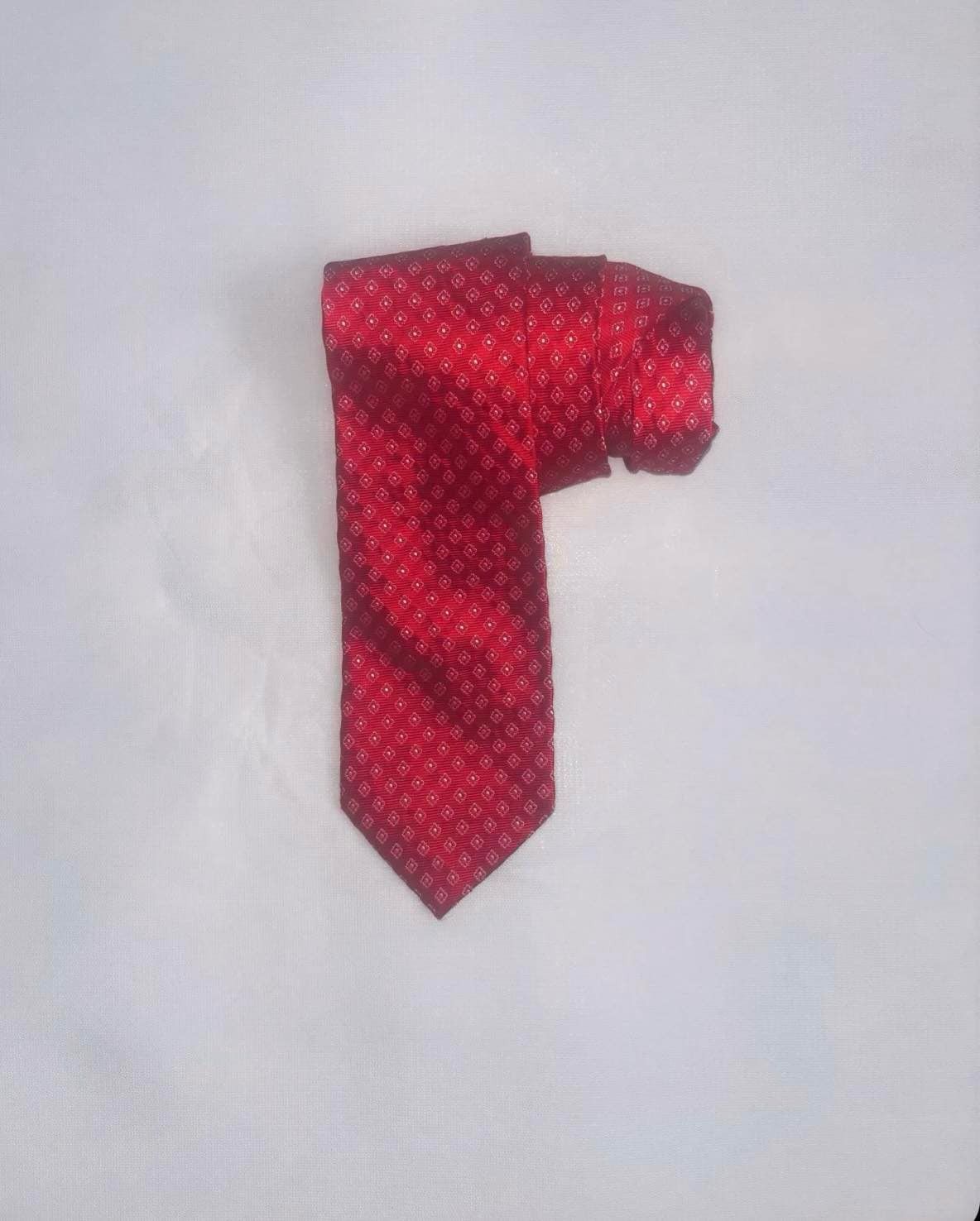 Joop! Men's tie JOOP made of 100% silk, red, made in Italy Size ONE SIZE - 11 Thumbnail