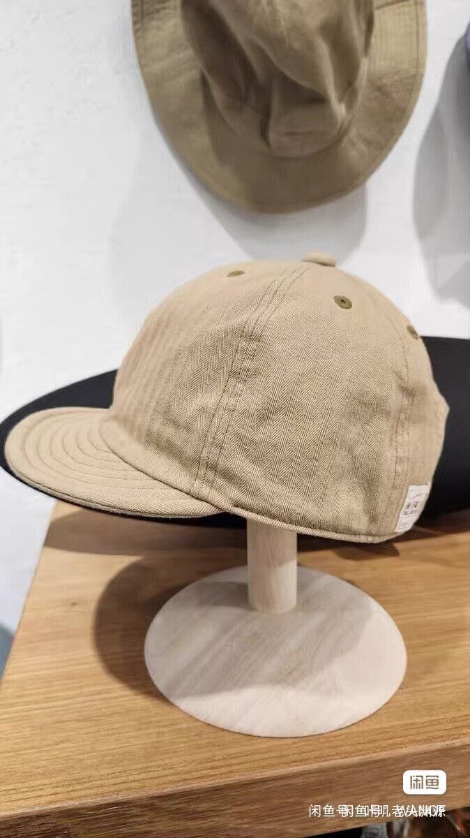 Other Mr Fatman Japan Washed Herringbone Baseball Cap Size ONE SIZE - 1 Thumbnail