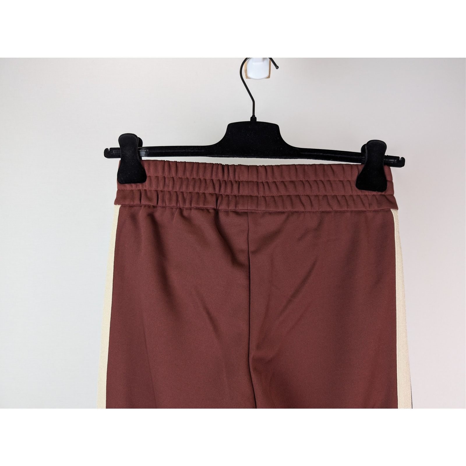 Palm Angels o1rshd1 Q:2 / Classic Logo Track Pants Burgundy / Off White Size US 30 / EU 46 - 12 Thumbnail