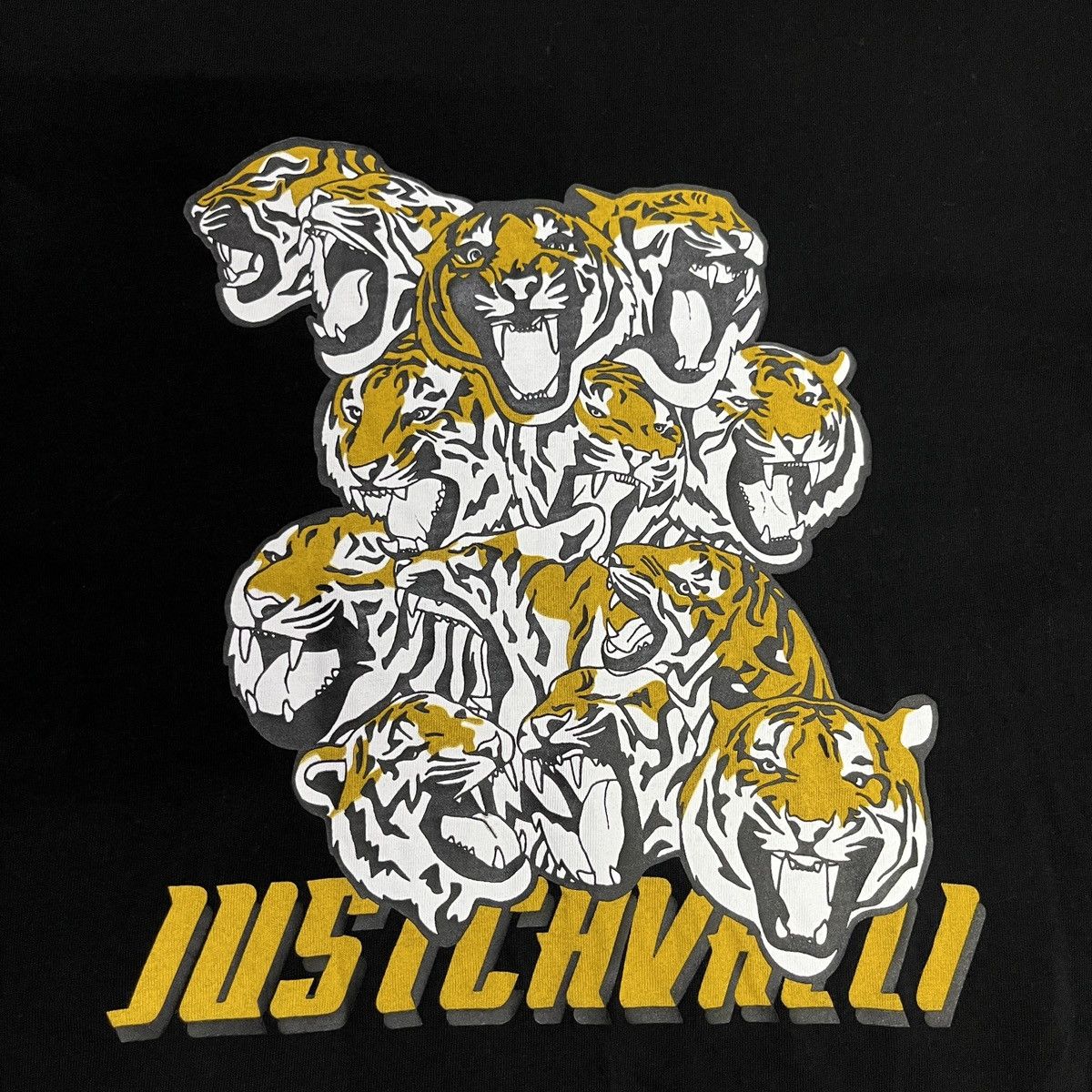 Designer × Just Cavalli × Roberto Cavalli Just Cavalli Tiger T Shirt Size US M / EU 48-50 / 2 - 3 Thumbnail