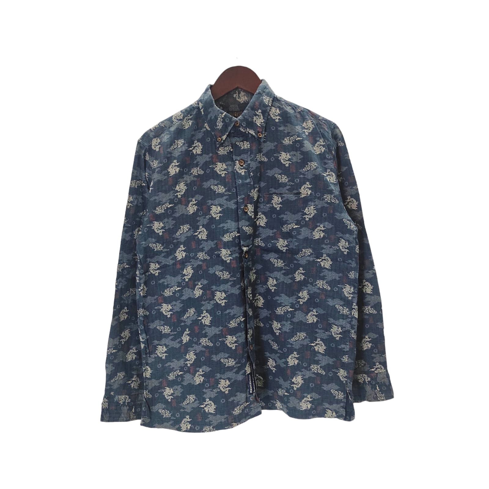 Sugar Cane Vintage Sugar Cane Full Print Dragon Shirt Size US M / EU 48-50 / 2 - 1 Thumbnail