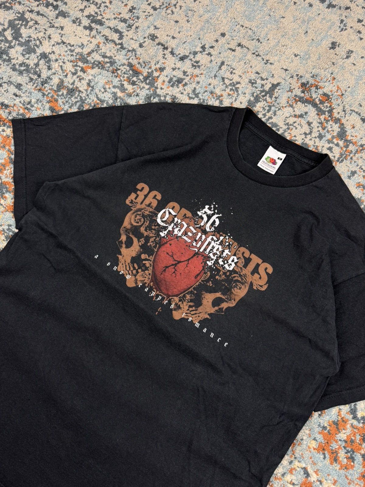 Band Tees × Vintage Vintage 00s 36 Crazyfits a snow capped romance graphic tee Size US M / EU 48-50 / 2 - 3 Thumbnail