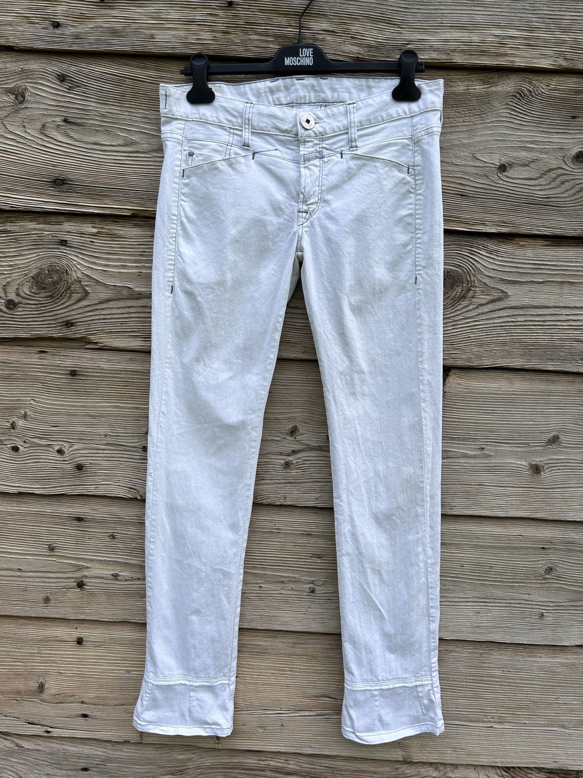 Marithe + Francois Girbaud Vintage Marithe Francois Girbaud Flare Denim Jeans Size 30" / US 8 / IT 44 - 1 Thumbnail