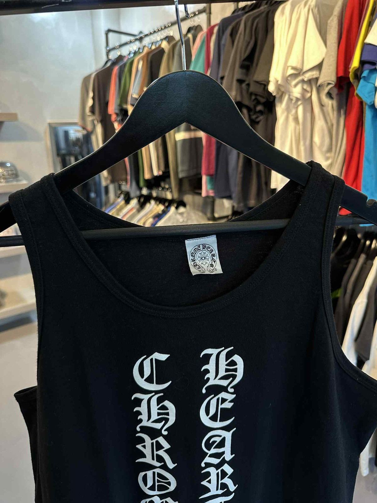 Chrome Hearts Chrome Hearts Vintage Vertical ScriptTank Top Size L / US 10 / IT 46 - 2 Thumbnail