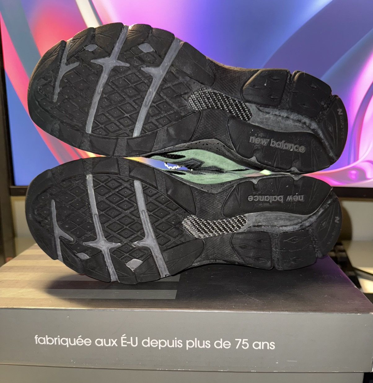 New Balance × Stray Rats Stray Rats New Balance 990v3 The Joker Reprise Finale Size US 9.5 / EU 42-43 - 5 Thumbnail