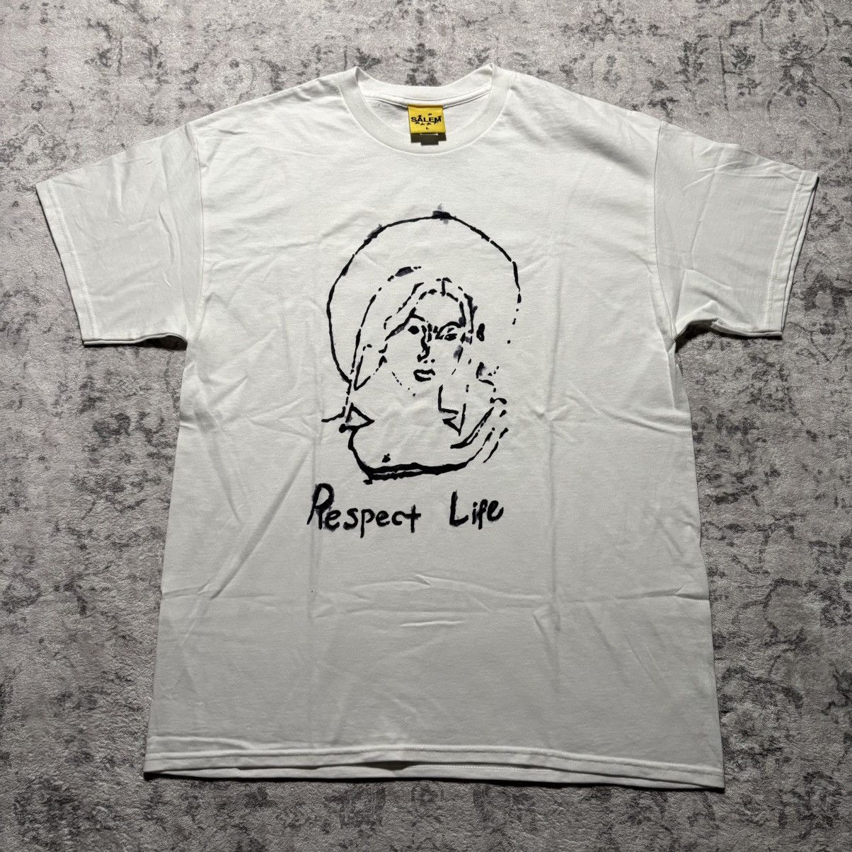 S4LEM Salem Respect Life Graphic T-Shirt White | Size L Size US L / EU 52-54 / 3 - 1 Thumbnail