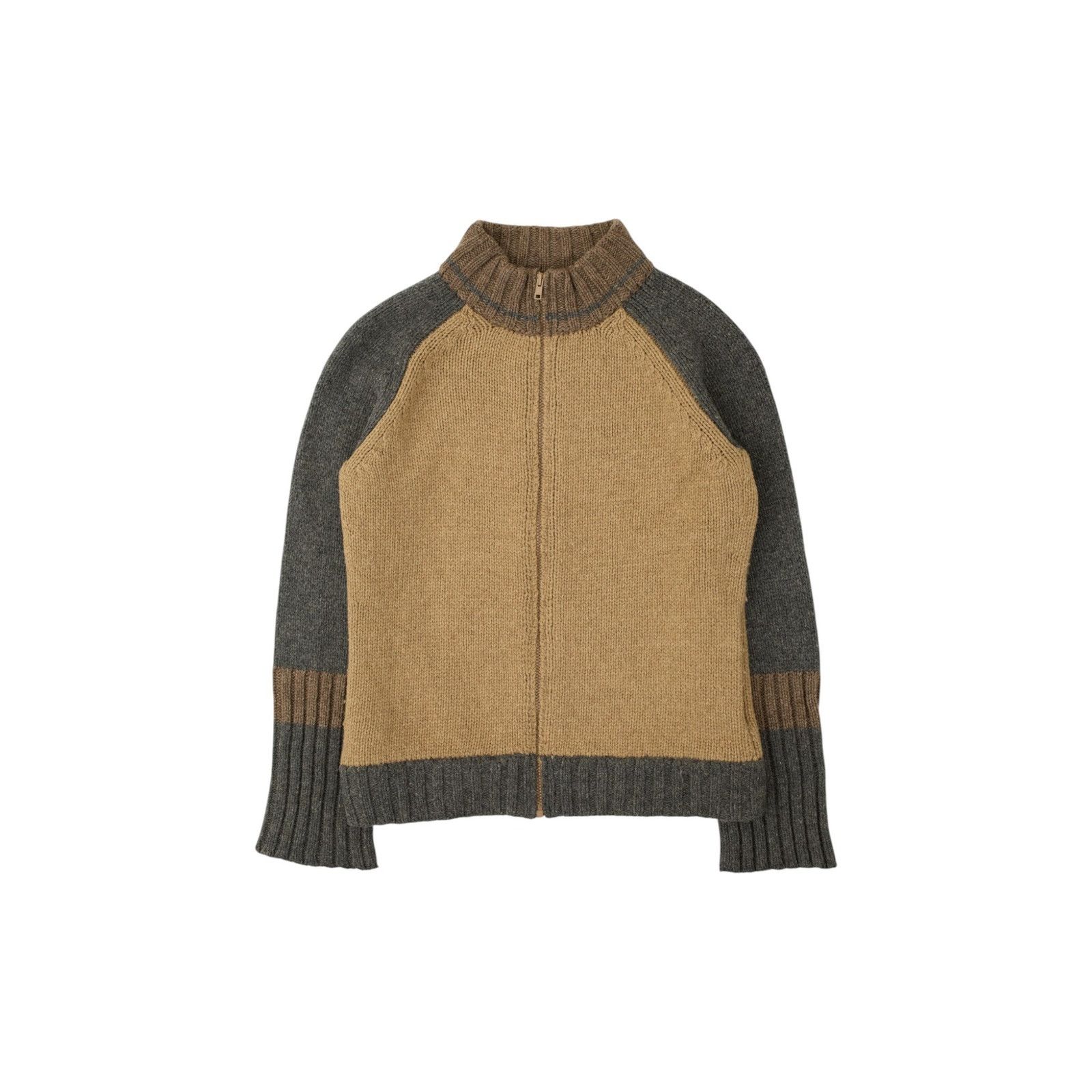 Yohji Yamamoto Y's Knit Zip Up Sweater Size L / US 10 / IT 46 - 1 Thumbnail