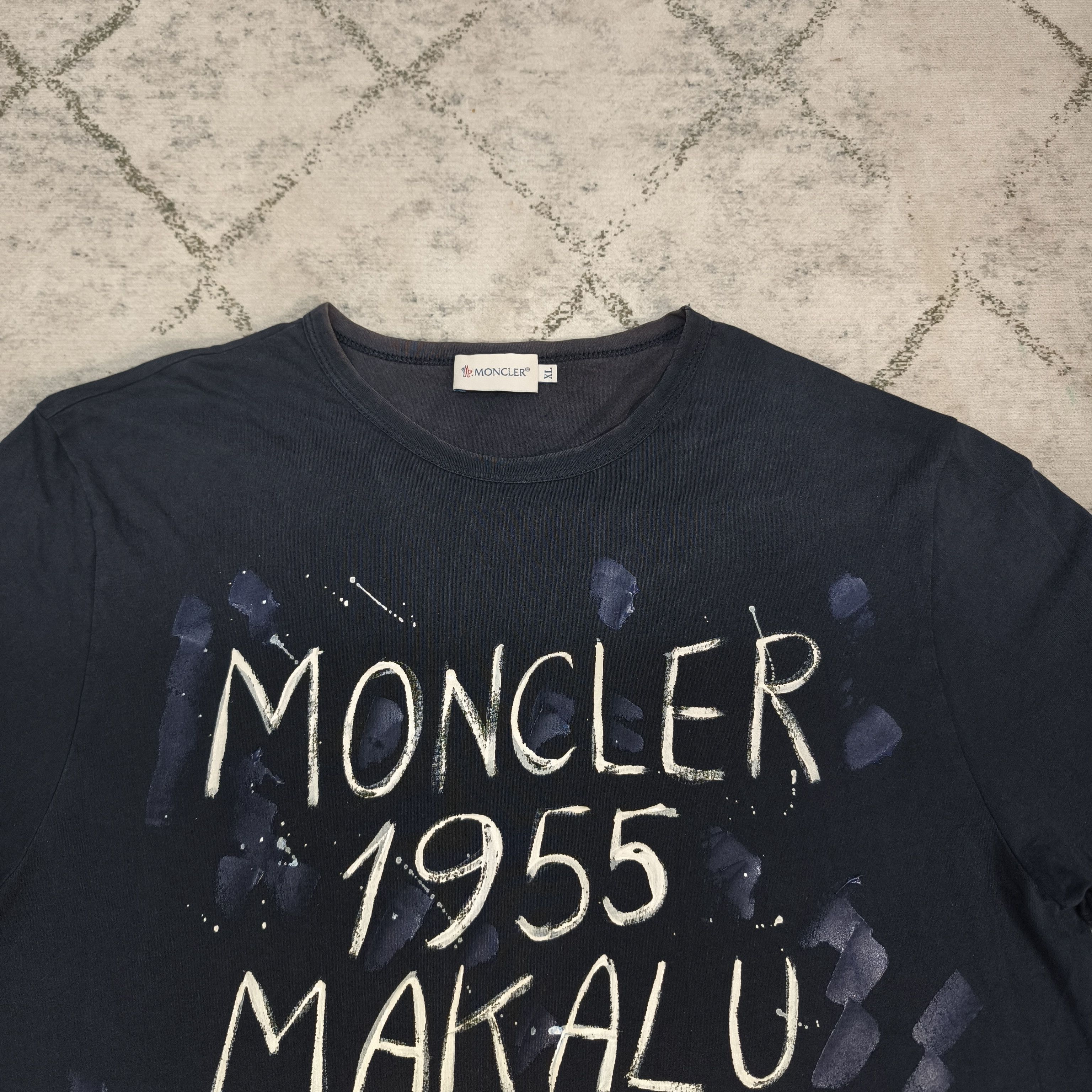 Moncler Moncler Art Paint T-shirt Size US XL / EU 56 / 4 - 3 Thumbnail