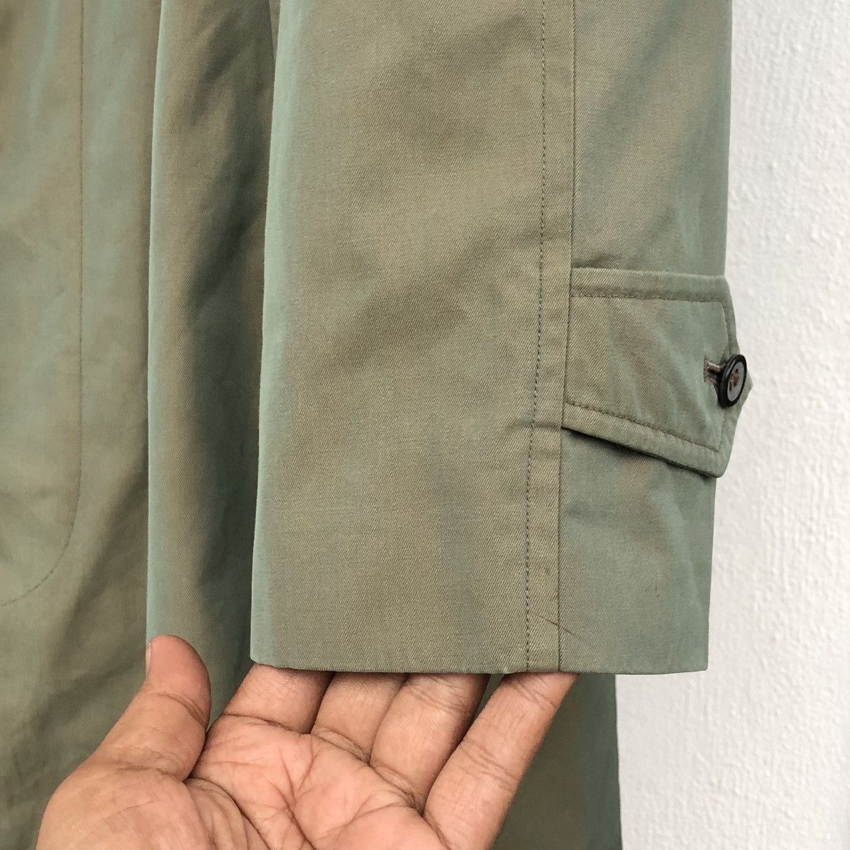 Burberry Vintage 90s Burberrys Prorsum London England Trench Coat Size US M / EU 48-50 / 2 - 14 Thumbnail