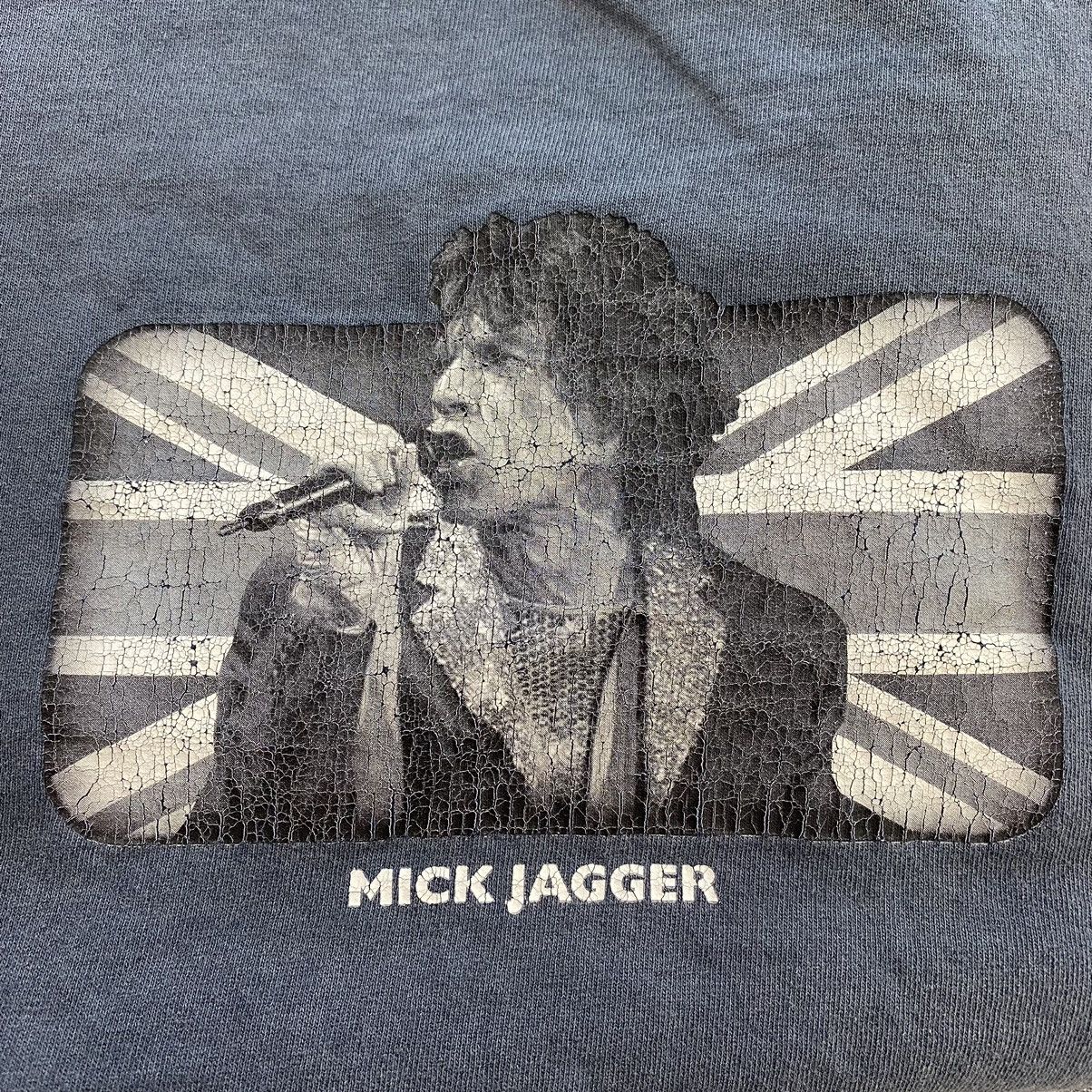 Vintage Vintage Distressed Rolling Stone MICK JAGGER English Singer Size US L / EU 52-54 / 3 - 8 Thumbnail
