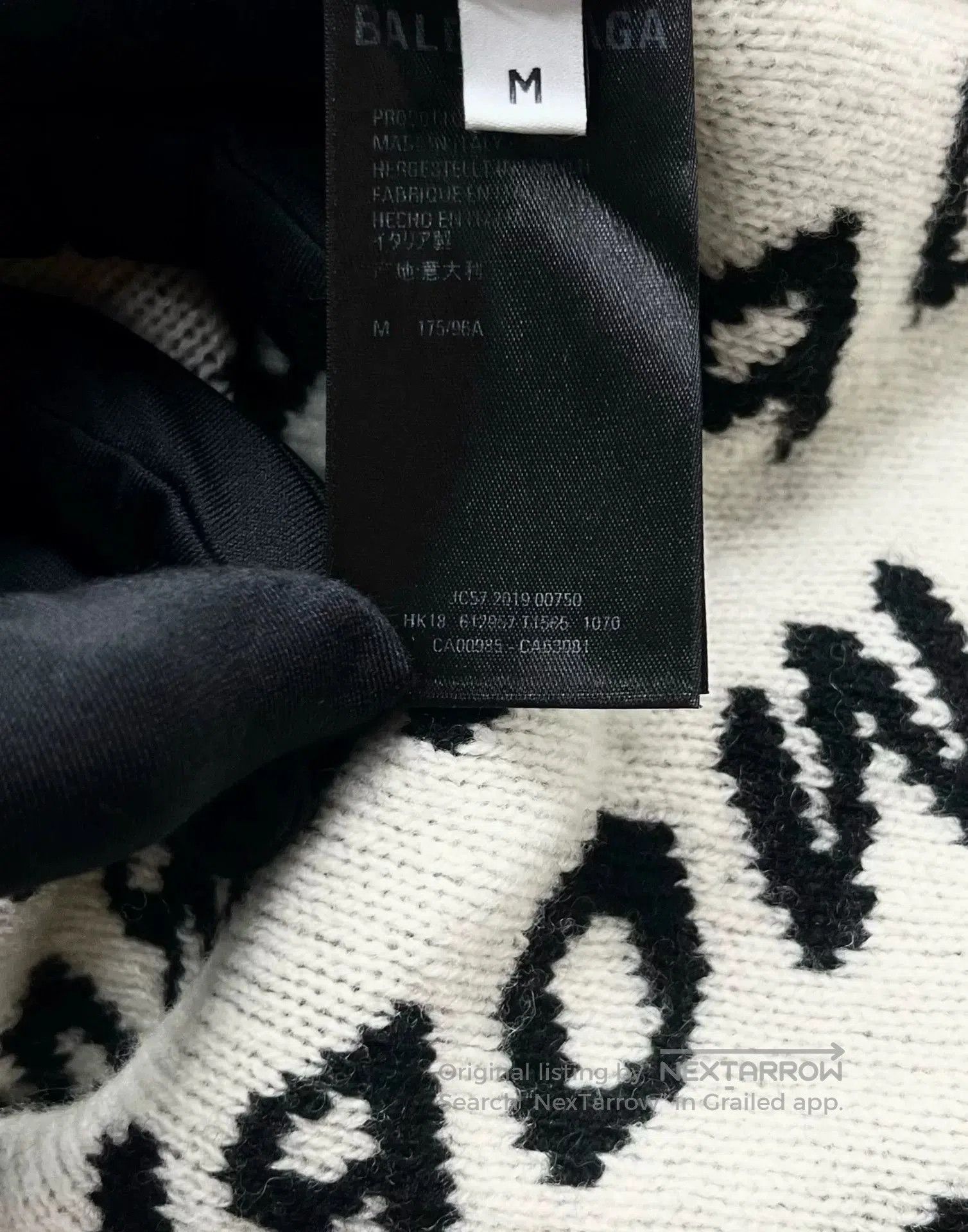 Balenciaga Balenciaga World Food Programme Knitted Sweater. Size US M / EU 48-50 / 2 - 4 Thumbnail