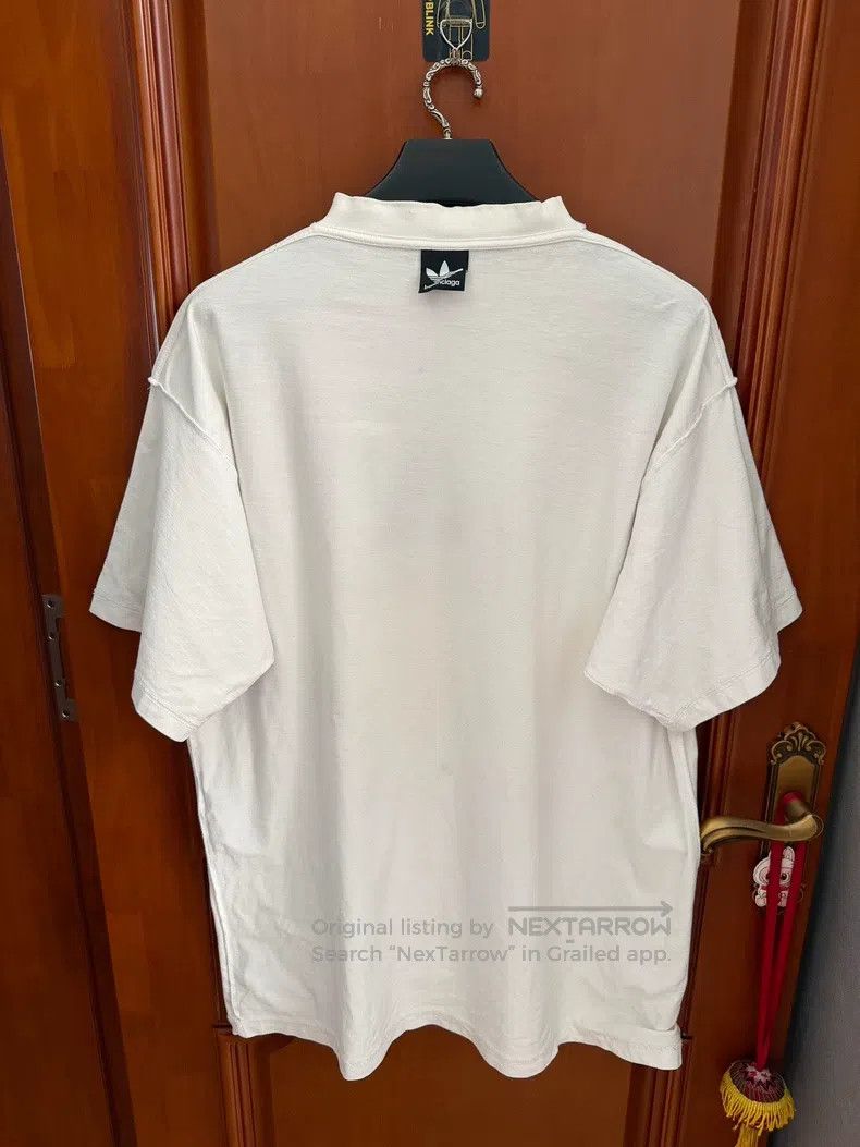 Balenciaga Balenciaga Adidas Collaboration Short Sleeve T-Shirt Size US M / EU 48-50 / 2 - 2 Thumbnail