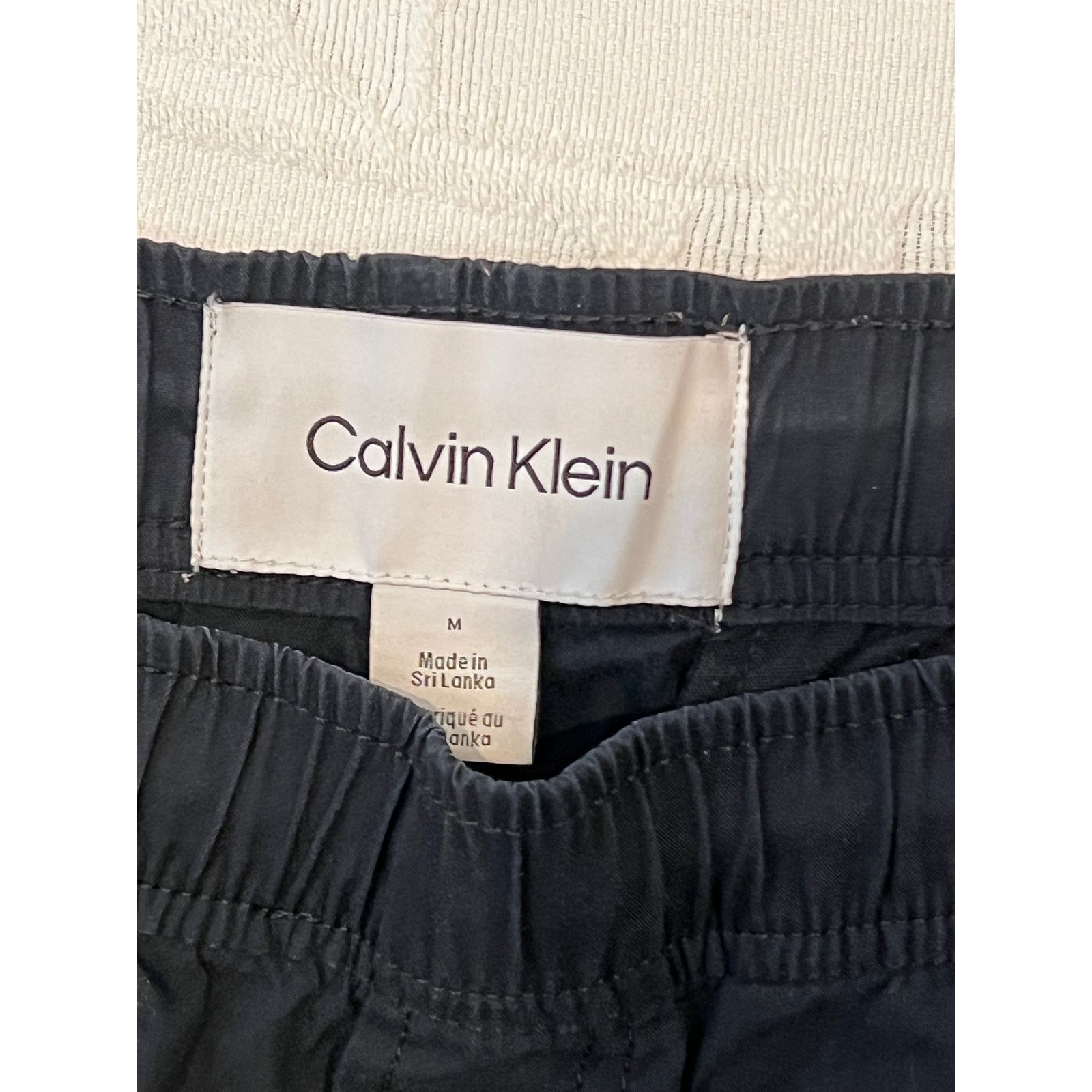 Calvin Klein Calvin Klein Black Cargo Jogger Pants Mens M Size US 34 / EU 50 - 3 Thumbnail