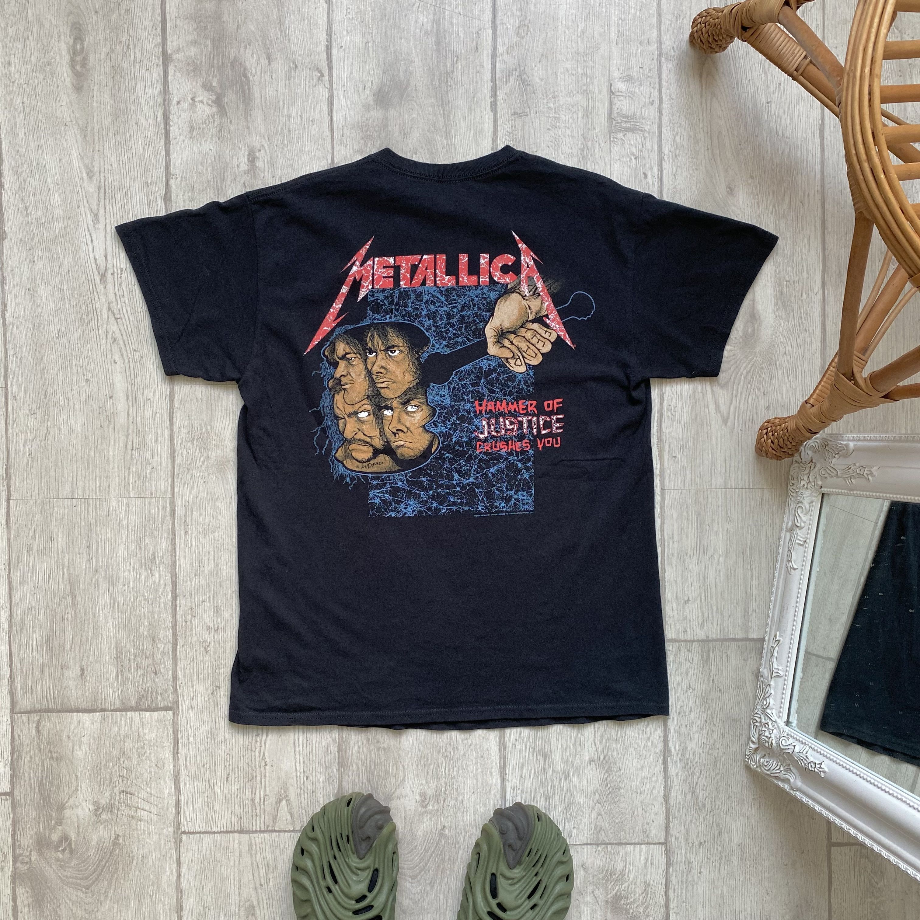 Band Tees 🎸 Metallica Rock band tee Big logo Vintage style tshirt Size US M / EU 48-50 / 2 - 3 Thumbnail