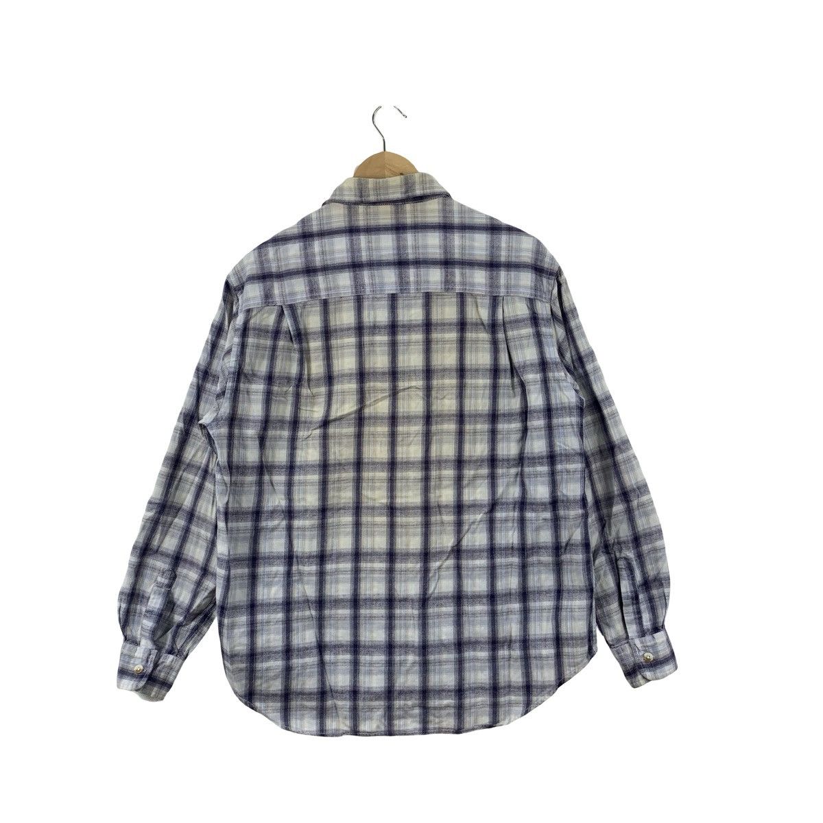 Kansai Yamamoto Vintage Kansai Jeans Plaid Button-Up Shirt Check Flannel Size US L / EU 52-54 / 3 - 7 Thumbnail