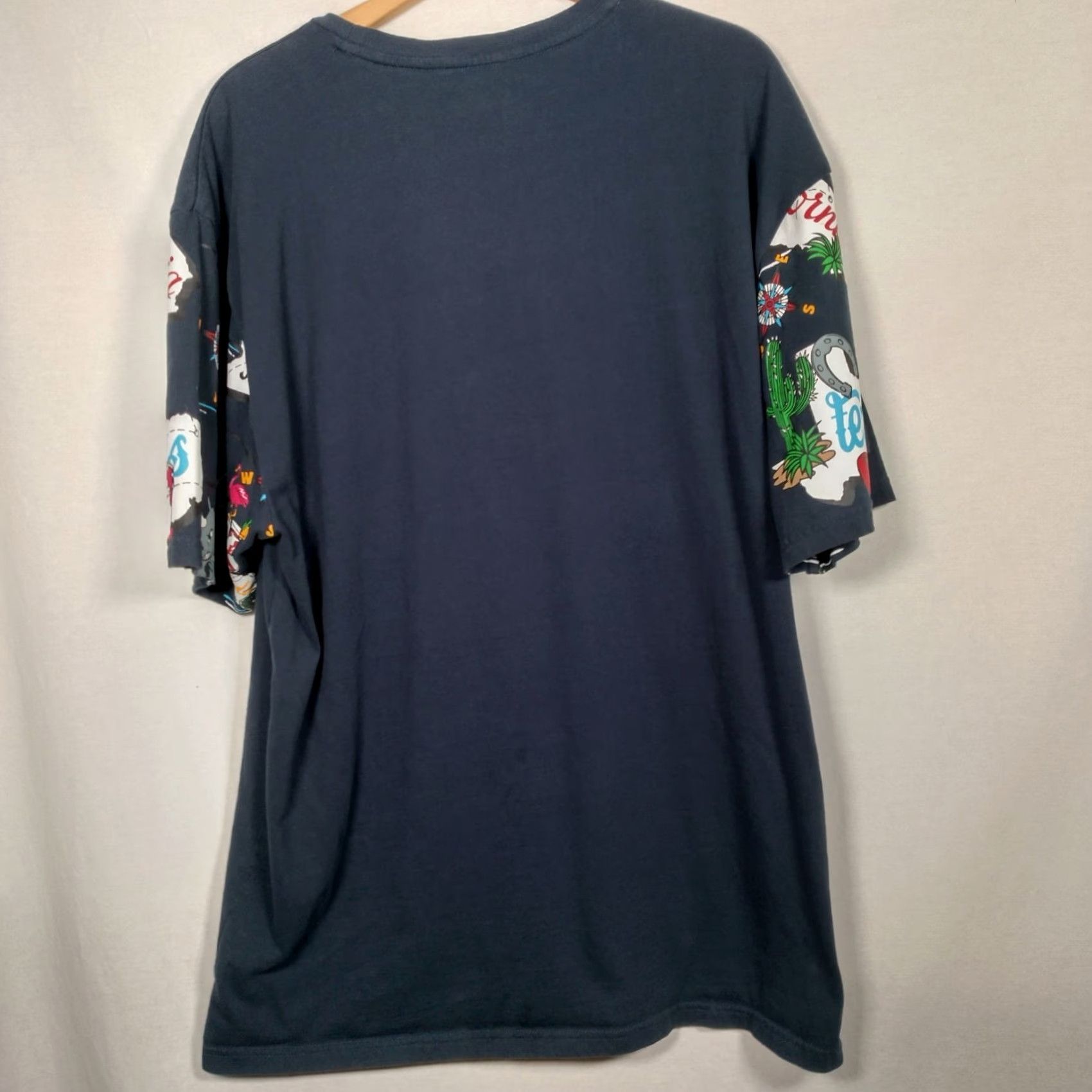 Ecko Unltd. ECKO UNLTD Shirt Men XXL Texas State Blue Cactus Rhino Graphic Streetwear T-Shirt Size US XXL / EU 58 / 5 - 3 Thumbnail