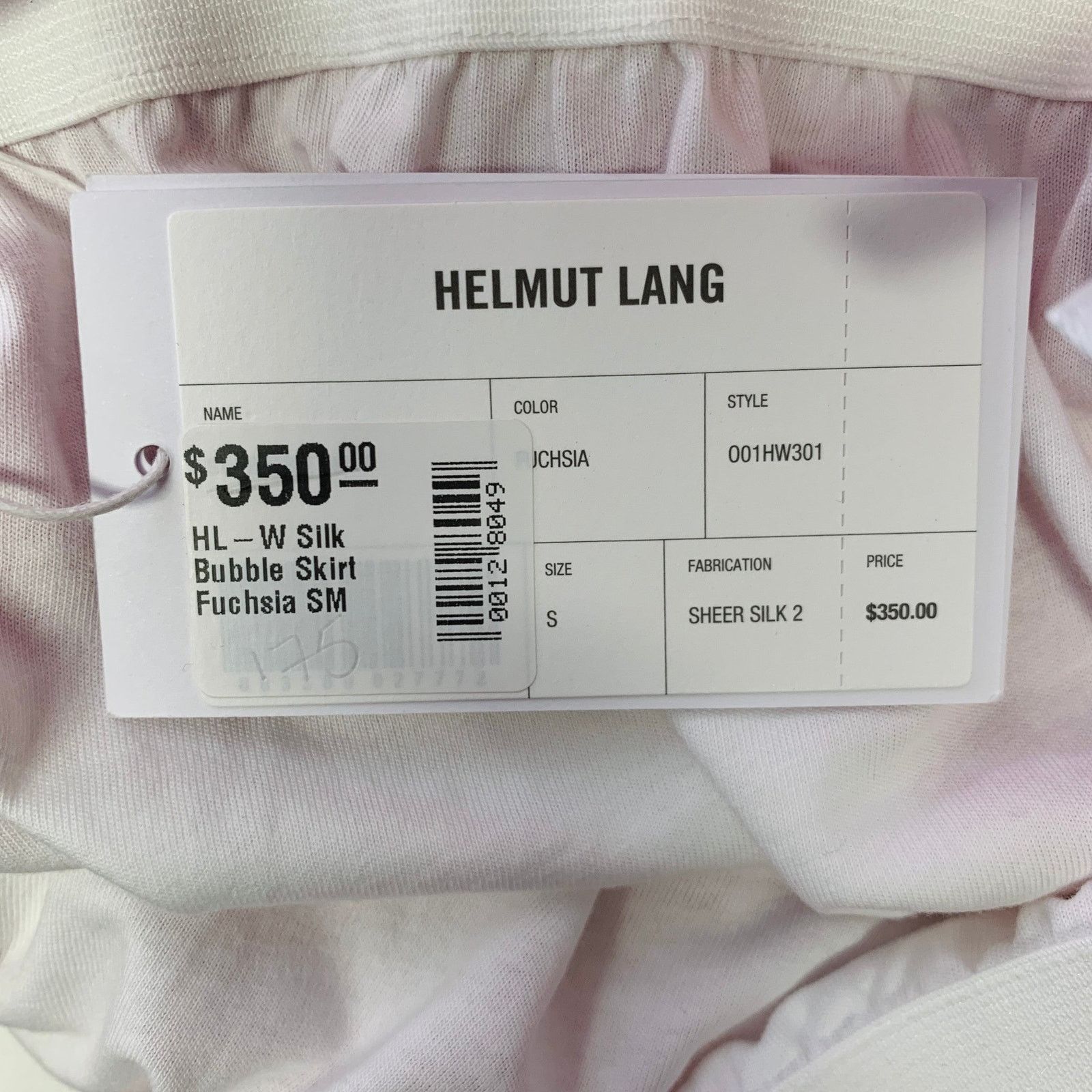 Helmut Lang HELMUT LANG Size S Pink Silk Bubble Hem Skirt Size 27" / US 4 / IT 40 - 5 Thumbnail