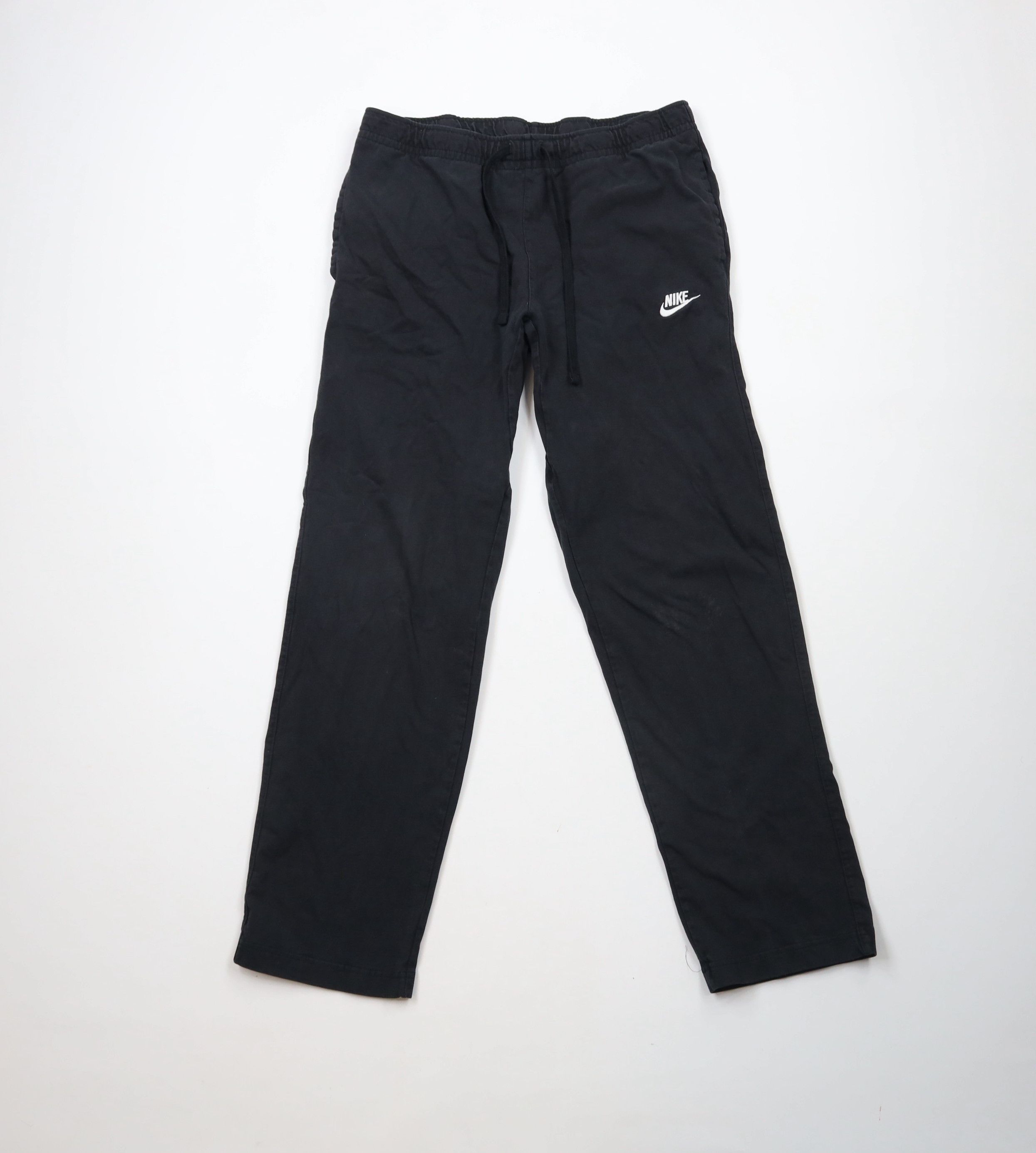 Nike × Vintage Vintage Y2K Nike Travis Scott Mini Swoosh Cotton Sweatpants Size US 36 / EU 52 - 1 Thumbnail