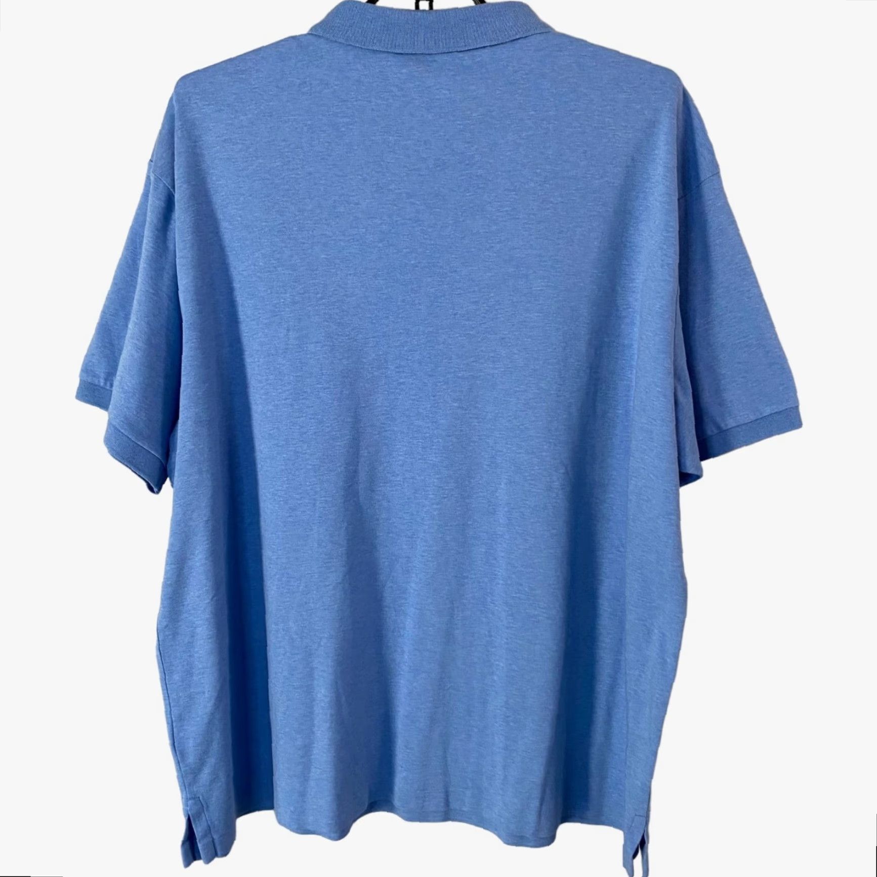 Ralph Lauren Polo Ralph Lauren Polo Shirt Big & Tall Soft Cotton Light Blue Men's 2XB Size 2X Blue Polo Shirt Mens Big & Tall Cotton Polo Light Blue 2XB Size US XXL / EU 58 / 5 - 3 Thumbnail