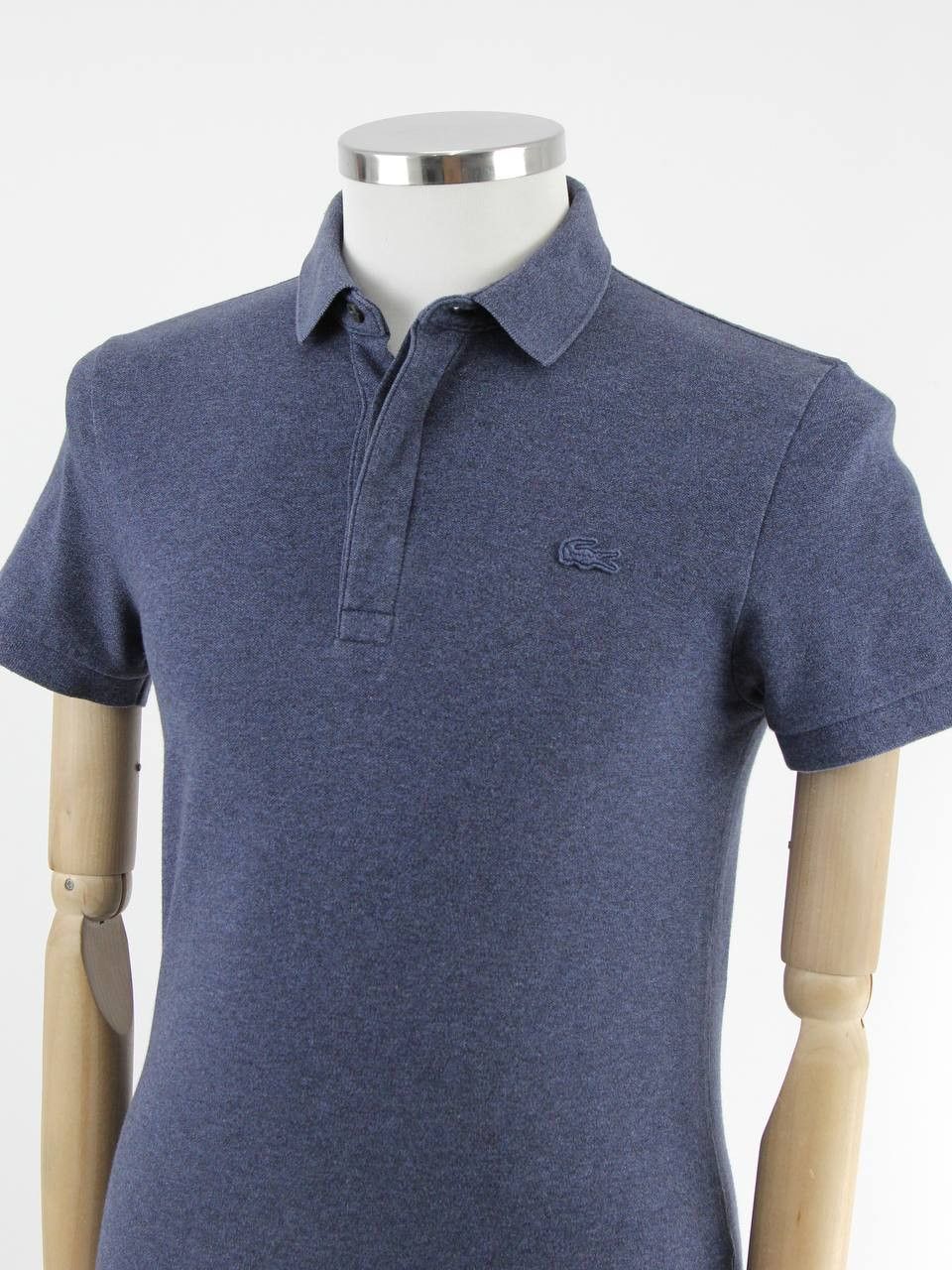 Lacoste LACOSTE Blue polo shirt with logo Size US S / EU 44-46 / 1 - 4 Thumbnail