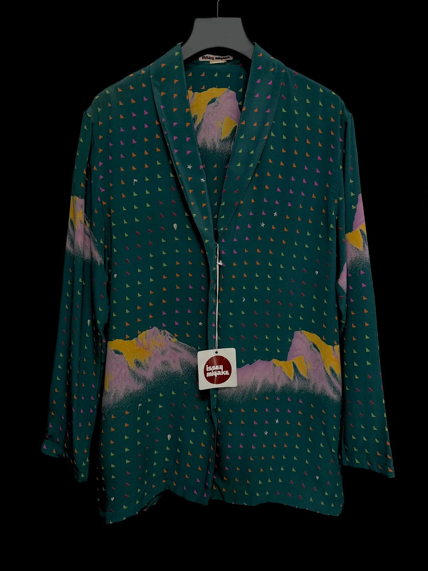 Issey Miyake Issey Miyake 1976 Tadanori Yokoo Silk Jacket Size US S / EU 44-46 / 1 - 1 Thumbnail