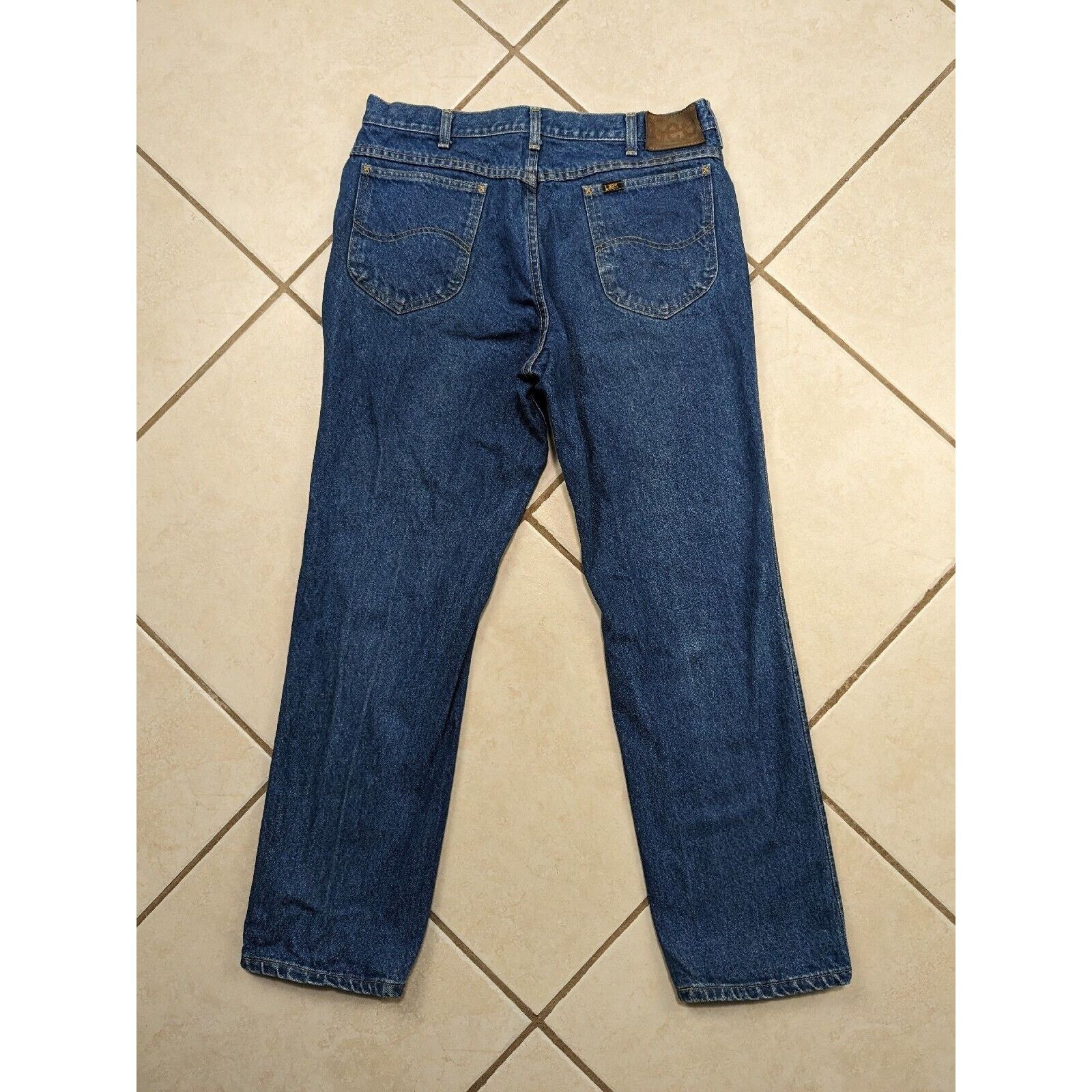 Lee Vtg Lee Riders Jeans Made in USA Blue Straight Leg Size 36 Size US 36 / EU 52 - 10 Thumbnail