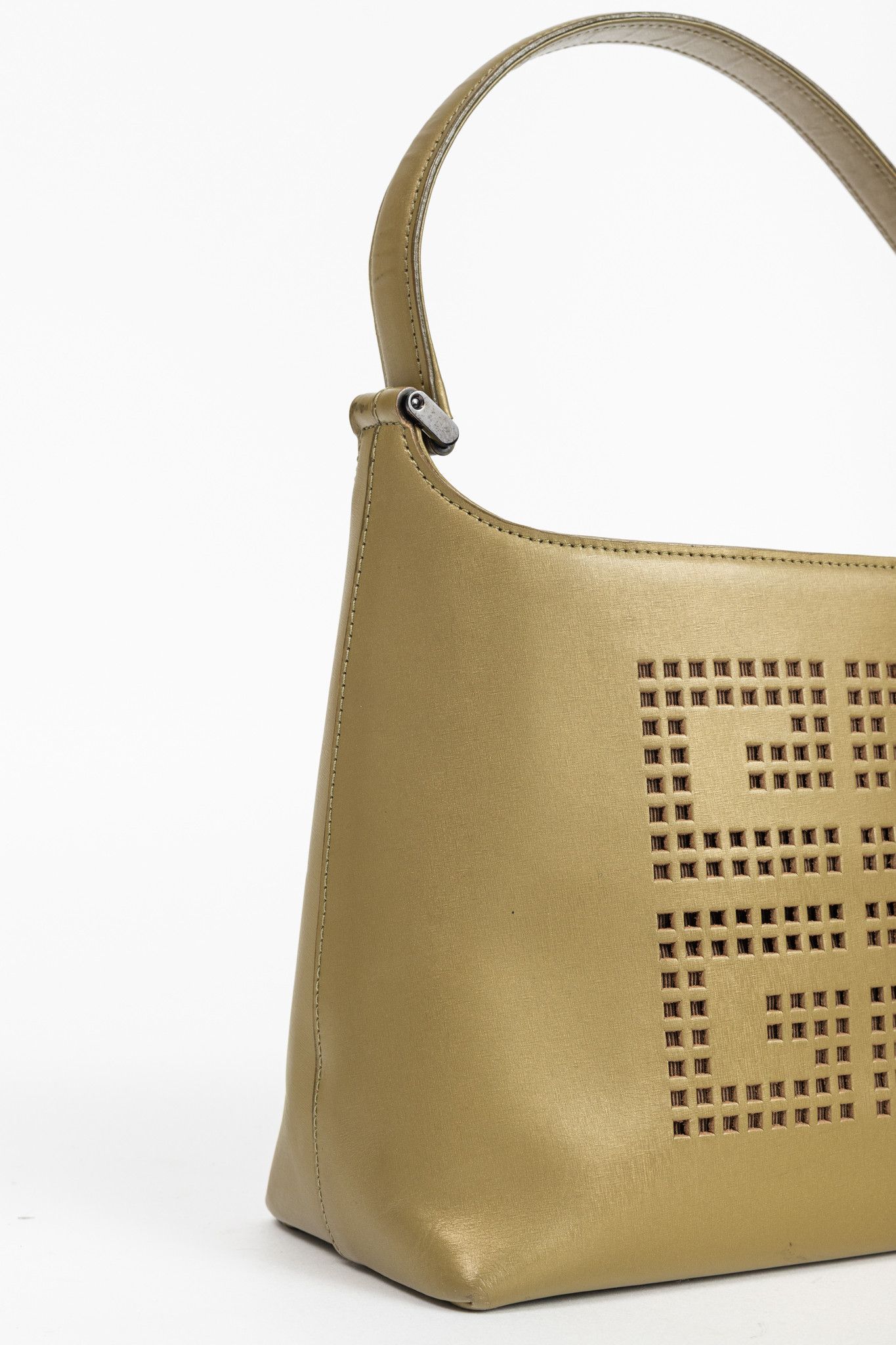 Givenchy Givenchy Vintage Gold Leather 4G-Logo Handbag Size ONE SIZE - 6 Thumbnail