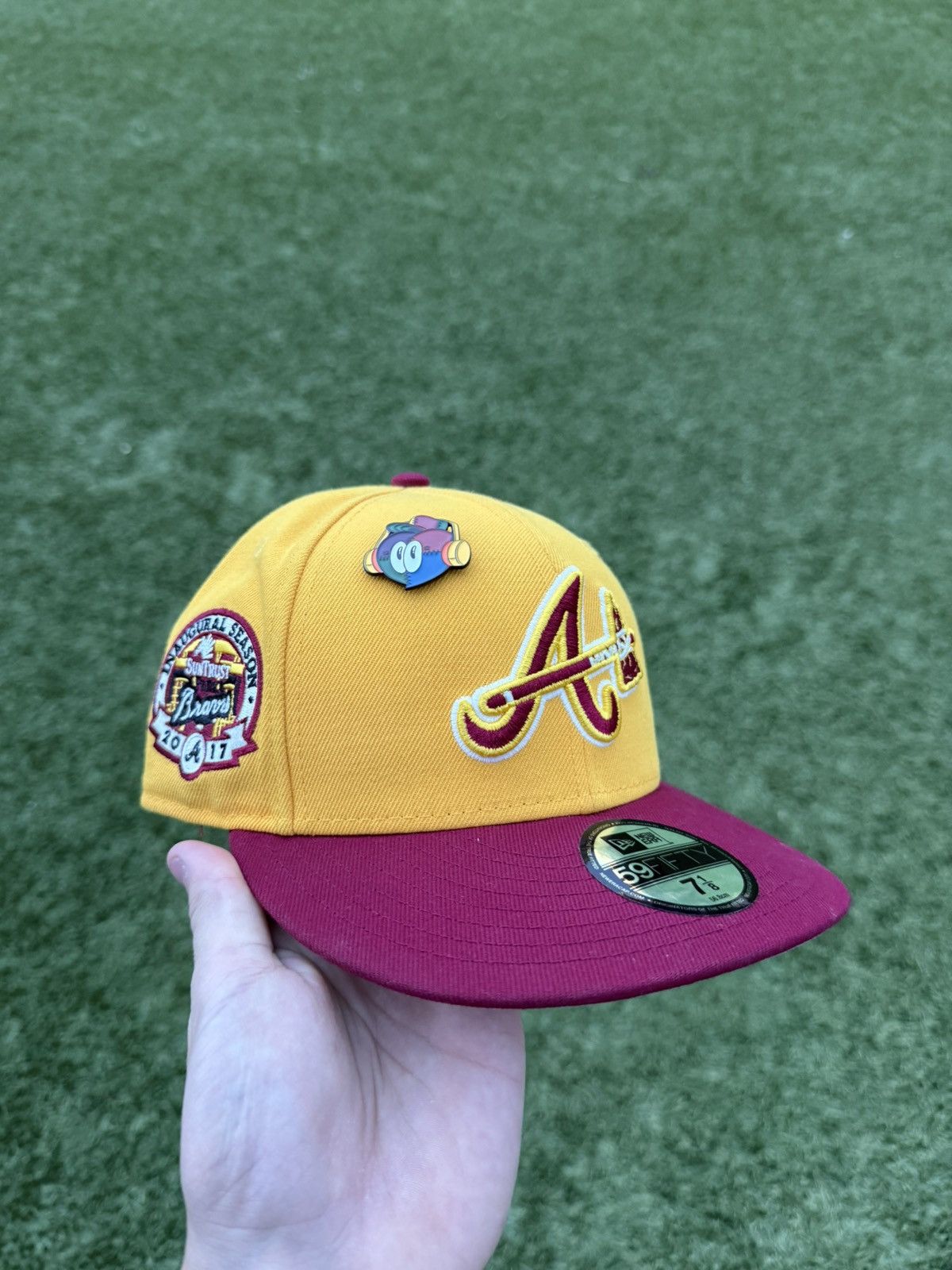 Hat Club New Era 59Fifty Hat Club Atlanta Braves Size ONE SIZE - 1 Thumbnail