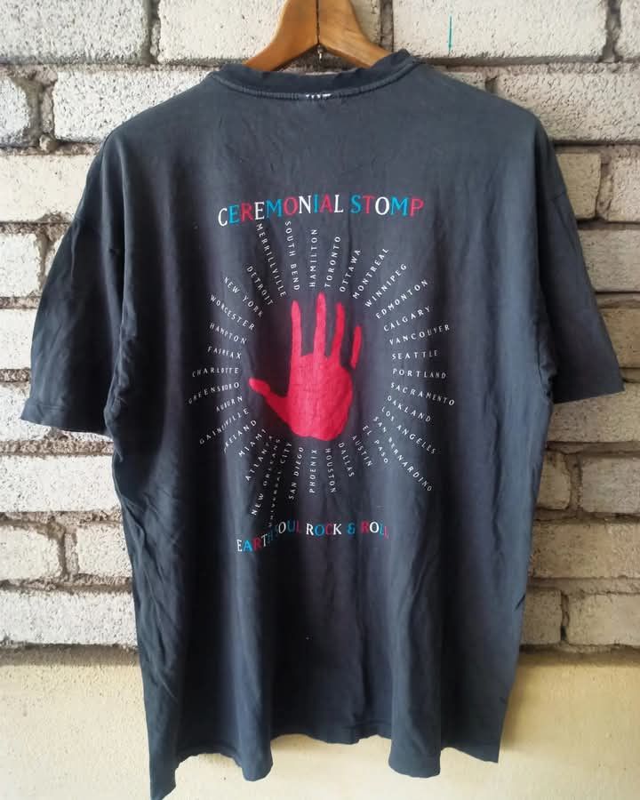 Band Tees × Vintage Vintage Band The Cult 80s Ceremonial Stomp Rock n Roll Size US XL / EU 56 / 4 - 3 Thumbnail