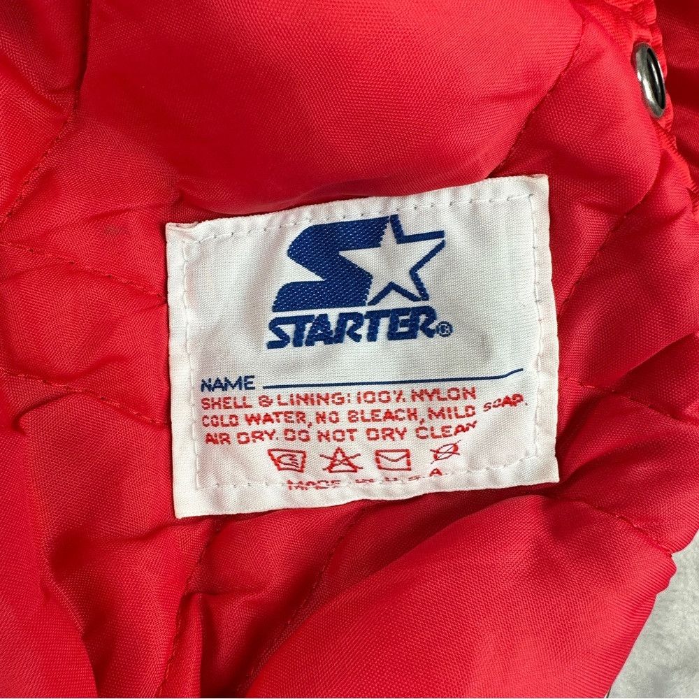 Starter Vintage MLB St Louis Cardinals Red Satin Varsity Jacket men Size US XL / EU 56 / 4 - 4 Thumbnail