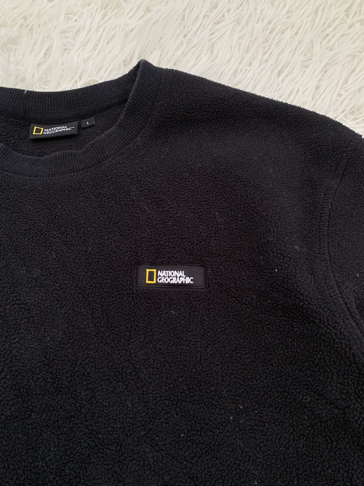 Japanese Brand National Geographic Fleece Sweater Pullover Size US L / EU 52-54 / 3 - 5 Thumbnail