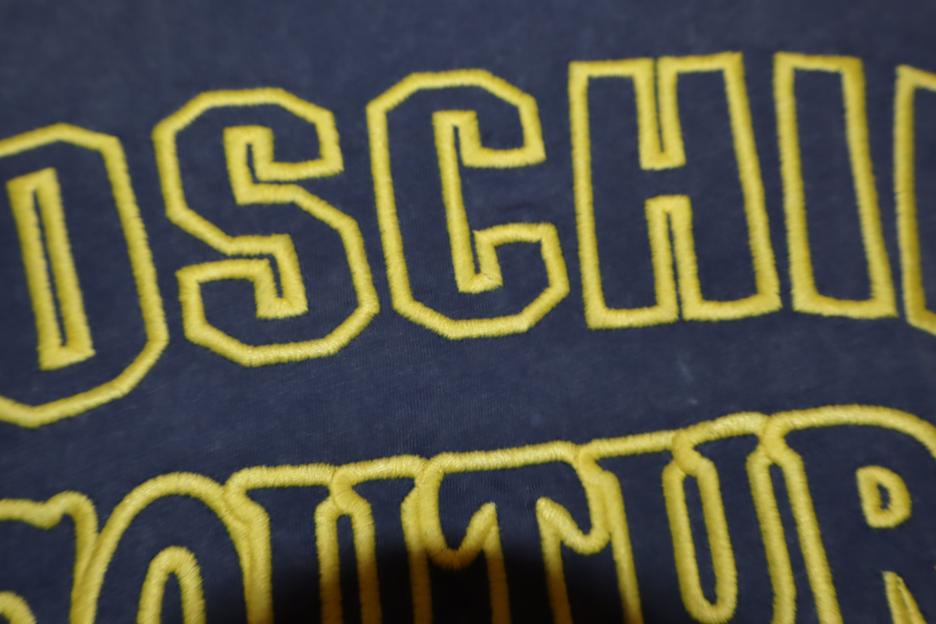 Moschino Embroidered logo t-shirt Size US S / EU 44-46 / 1 - 4 Thumbnail