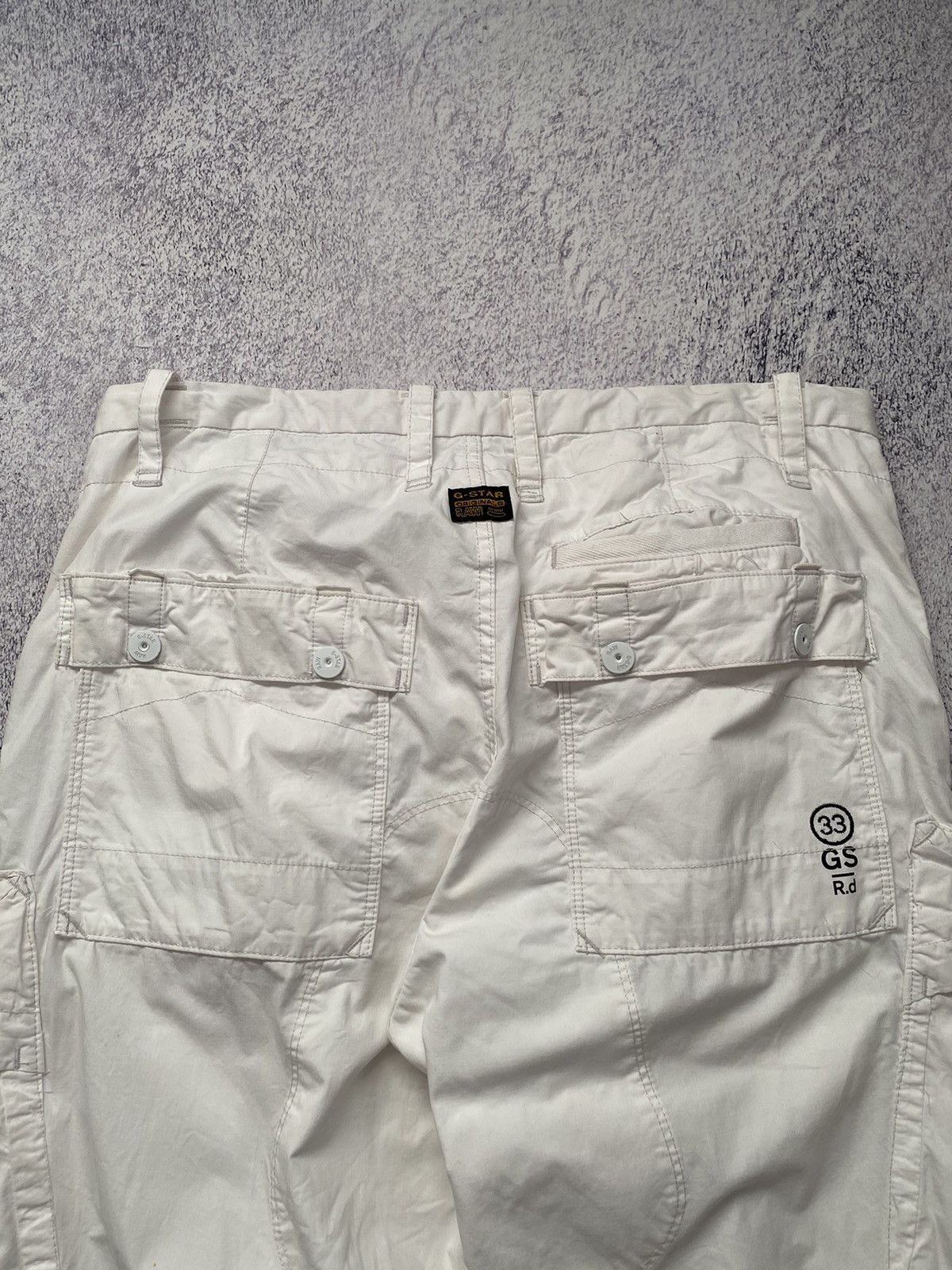 G-Star VINTAGE G-STAR RAW LOOSE CARGO PANTS JAPAN STYLE GORPCORE Size US 36 / EU 52 - 11 Thumbnail