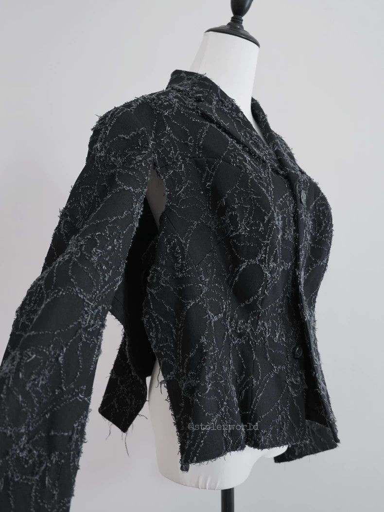 Comme des Garcons Comme Des Garcons Raw edge split suit Size XS / US 0-2 / IT 36-38 - 5 Thumbnail