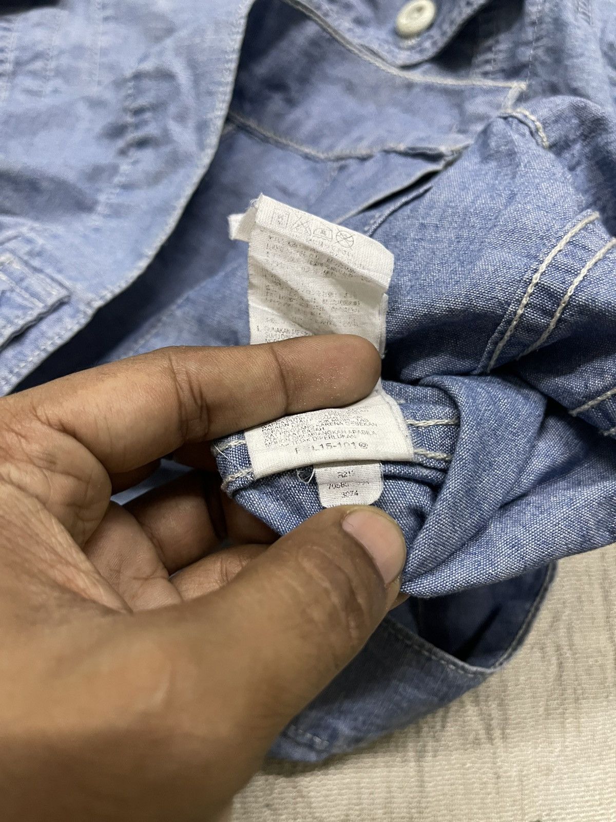 Levi's 2000s LEVIS SOFT DENIM LIGHT JACKET Size US M / EU 48-50 / 2 - 15 Thumbnail
