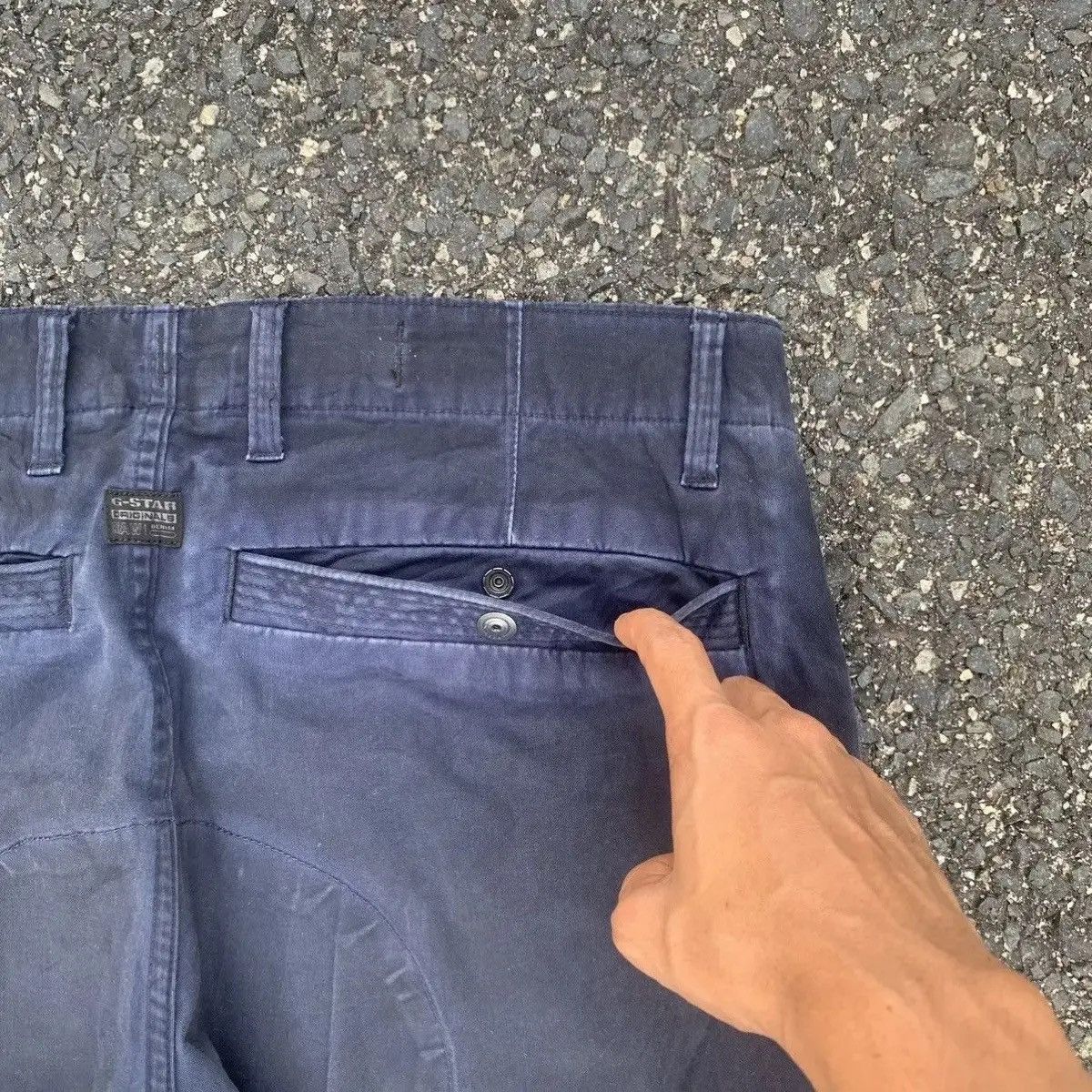 G-Star SICKS‼️GSTAR RAW TROUSERS FADED VERYRARE CURVE LEG PANTS W34 Size US 34 / EU 50 - 15 Thumbnail