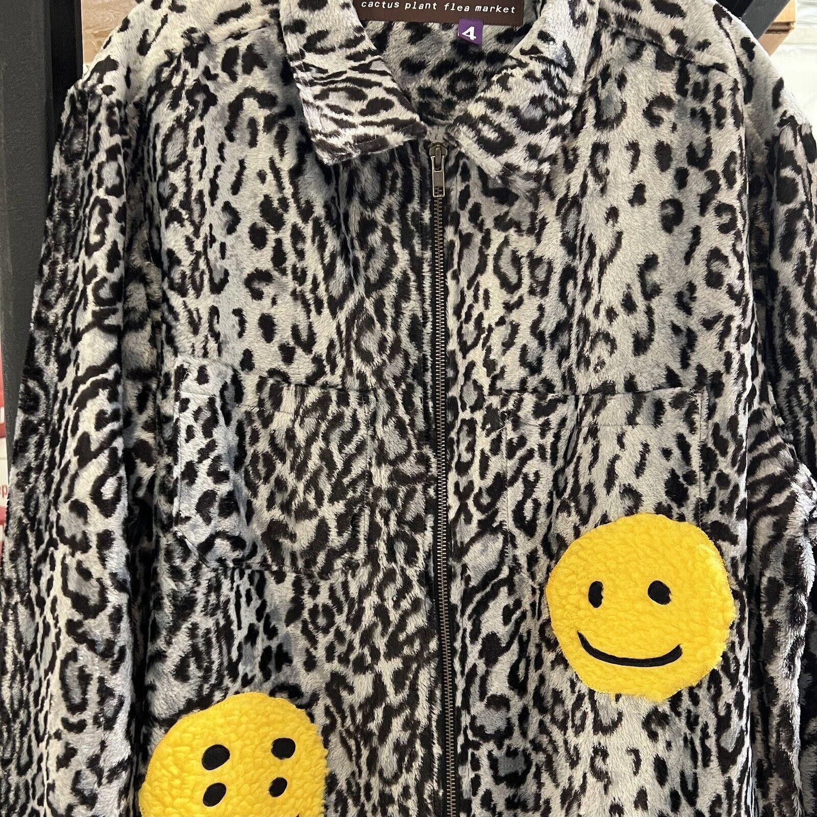 Designer Cactus Plant Flea Market CPFM Leopard Zip Trucker Jacket L 3 Size US L / EU 52-54 / 3 - 1 Thumbnail