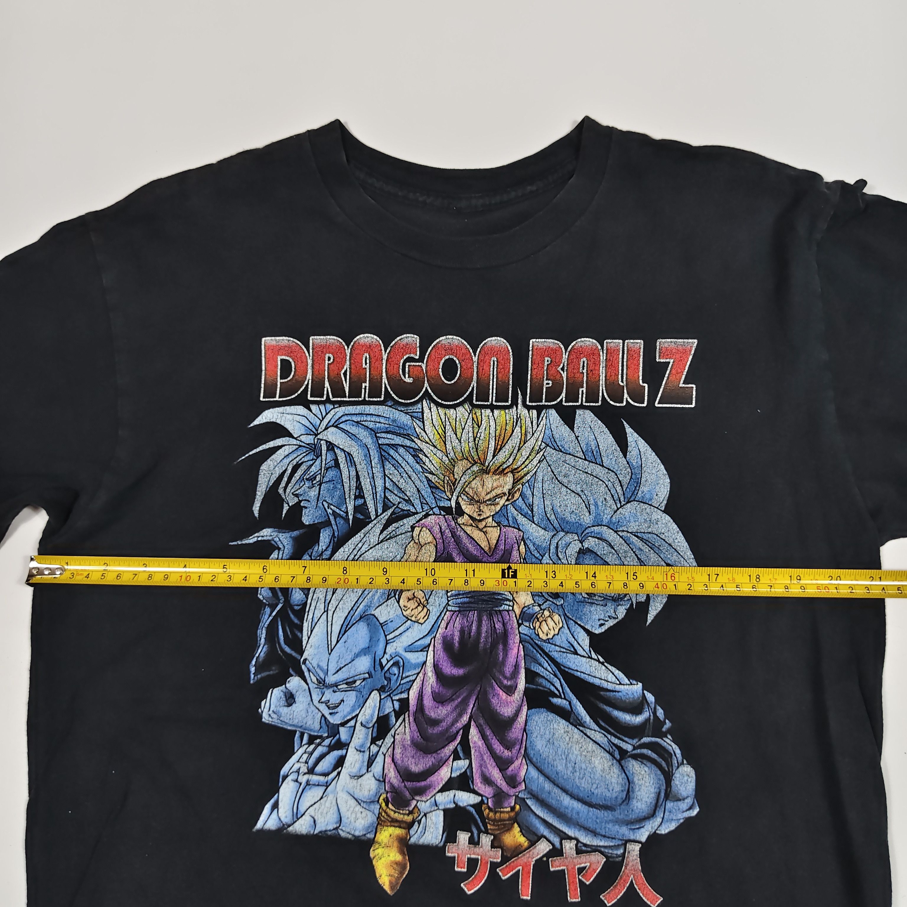 Anime Vintage Dragon Ball Z Gohan Saiyan Graphic Anime Tee #F Size US M / EU 48-50 / 2 - 5 Thumbnail