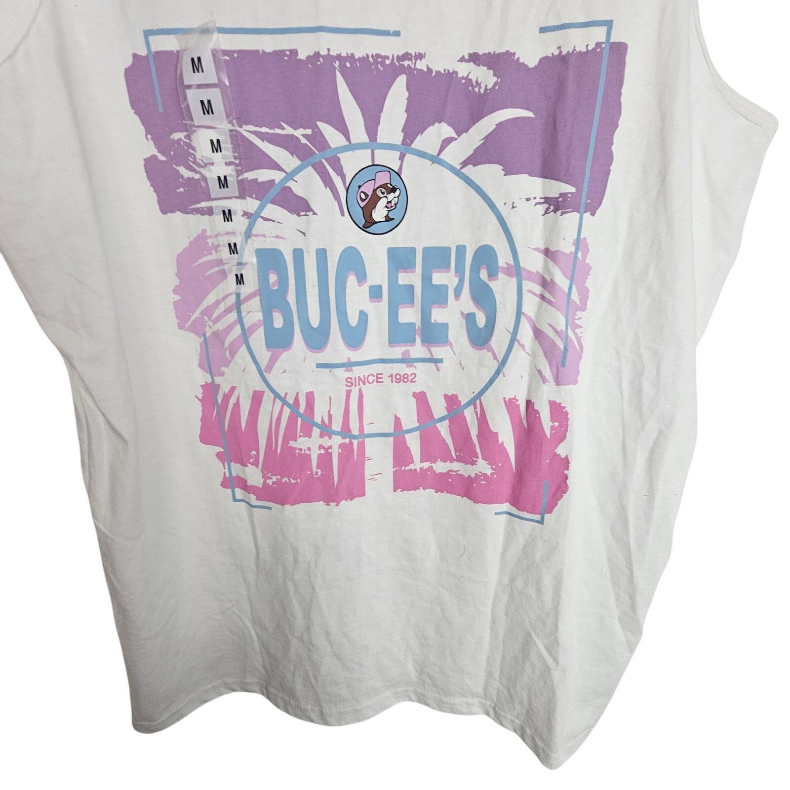 Other Buc-ees Mens Graphic Tank Top Beaver Logo Size M Cotton Size US M / EU 48-50 / 2 - 3 Thumbnail