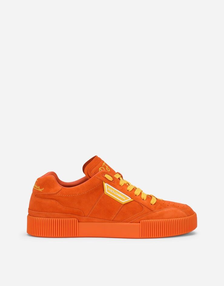 Dolce & Gabbana o1y0125 Logo Low-Top Sneakers in Orange Size US 6 / EU 39 - 1 Thumbnail