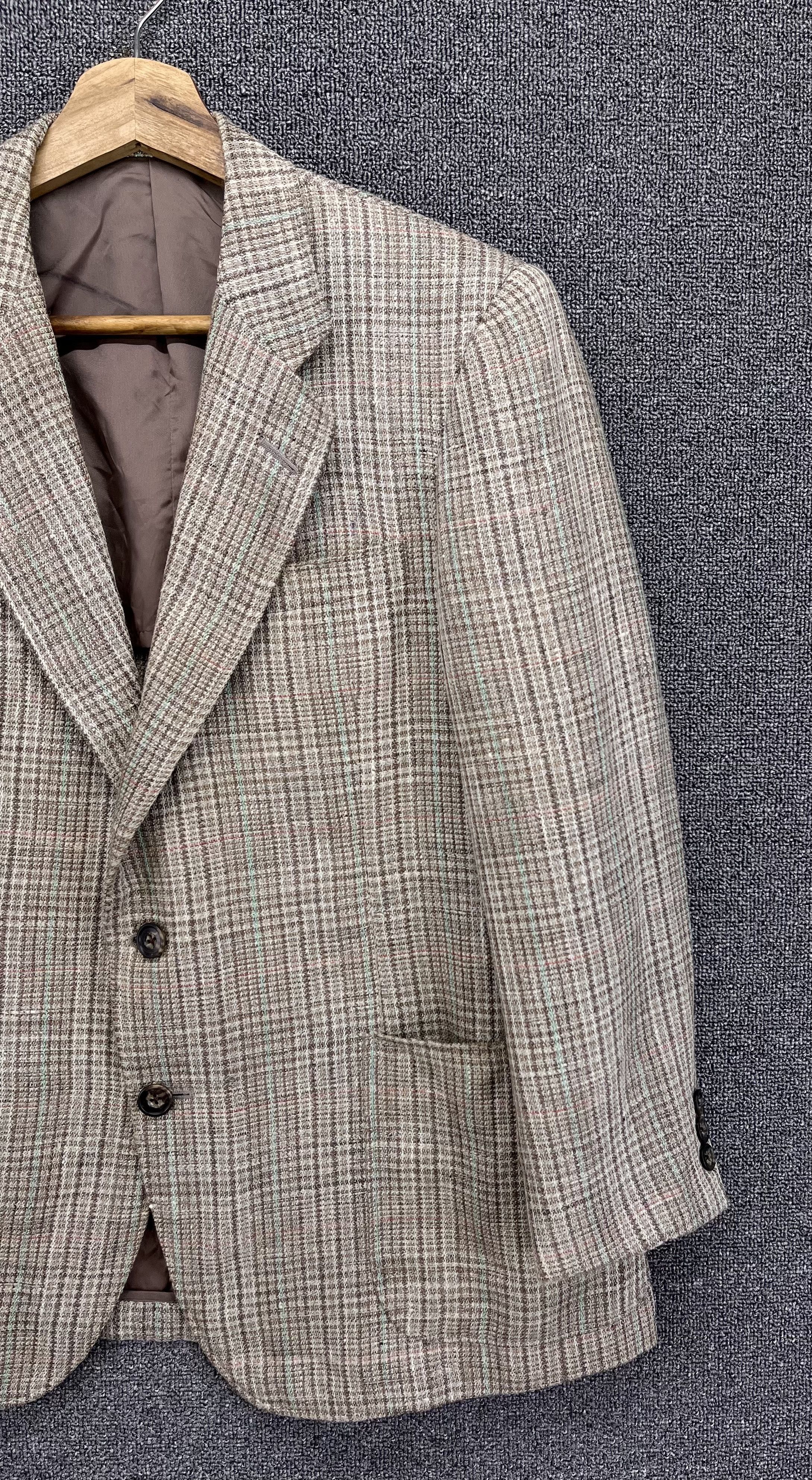 Burberry Vintage Burberry Rare Wool Blazer Coat Jacket Size US S / EU 44-46 / 1 - 4 Thumbnail