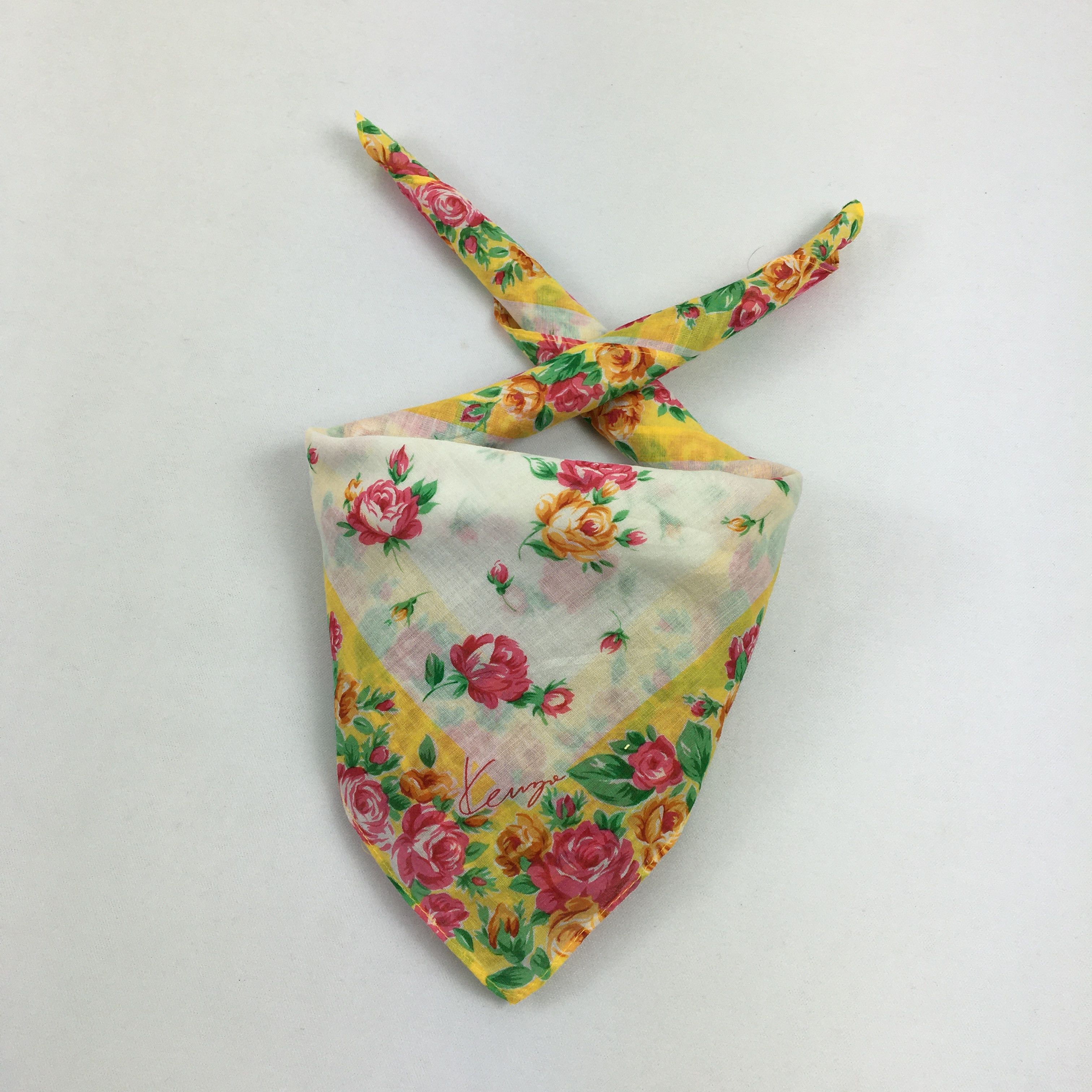 Kenzo Vintage Kenzo Handkerchief Neckerchief Bandana - AC72980 Size ONE SIZE - 1 Thumbnail