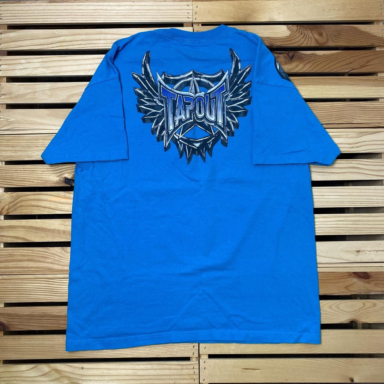 Tapout Tapout Blue Y2K MMA Tee Size XL Size US XL / EU 56 / 4 - 2 Thumbnail