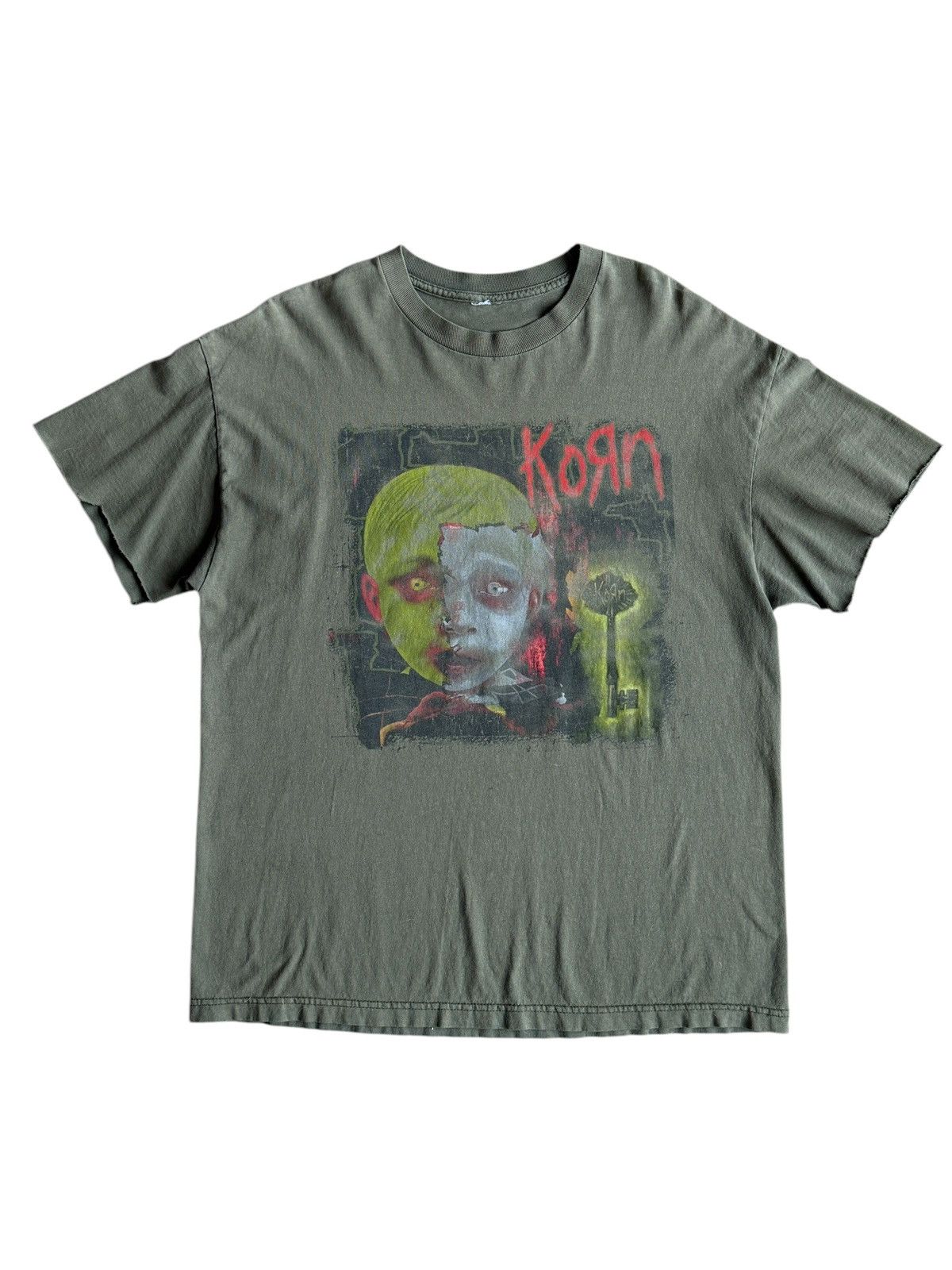 Band Tees × Vintage Vintage 2006 Korn Tour Tee Shirt Size US L / EU 52-54 / 3 - 1 Thumbnail