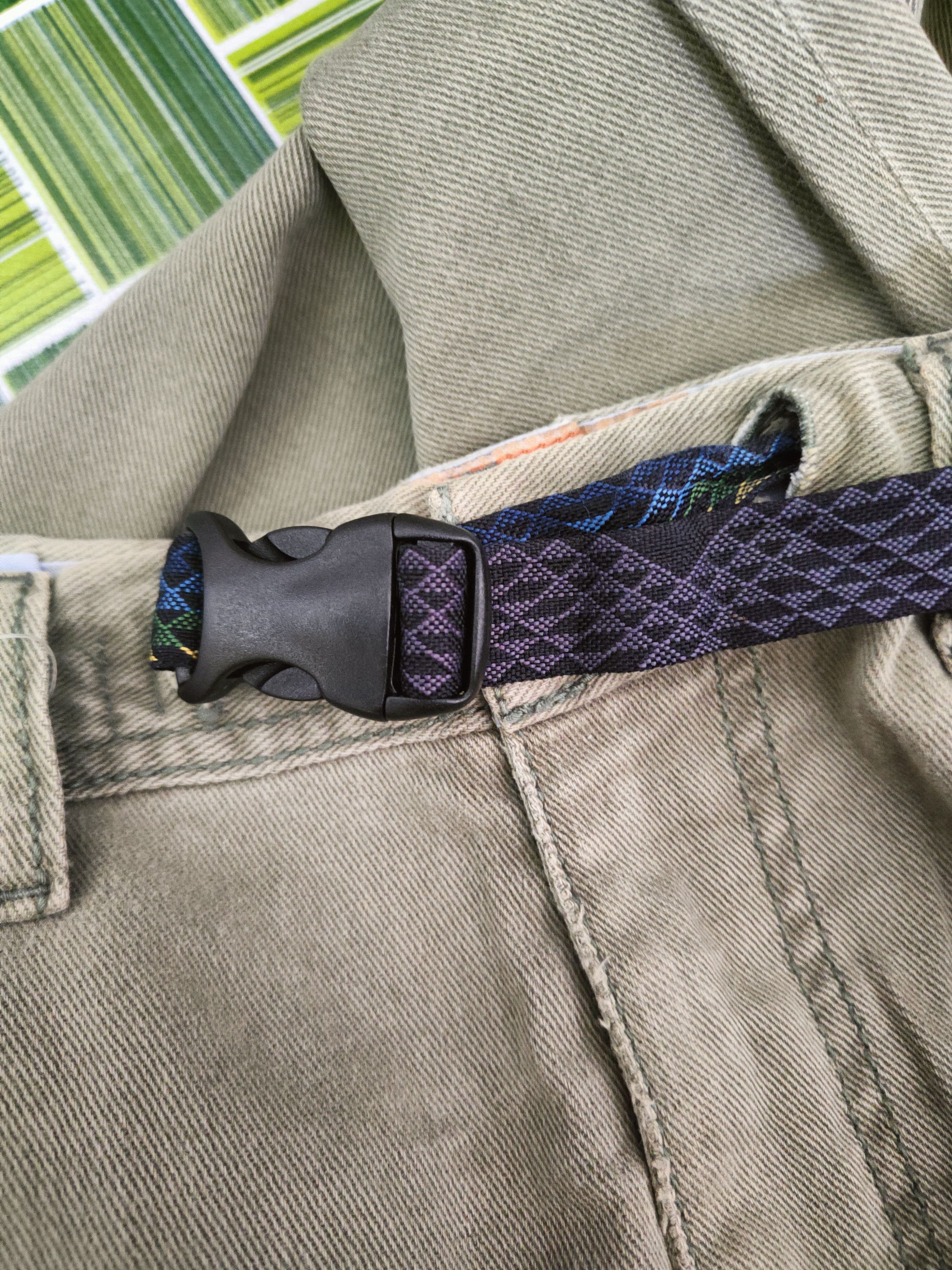 Japanese Brand DL Kriff Mayer Army Green Multipocket Casual Pants #46-214 Size US 32 / EU 48 - 16 Thumbnail
