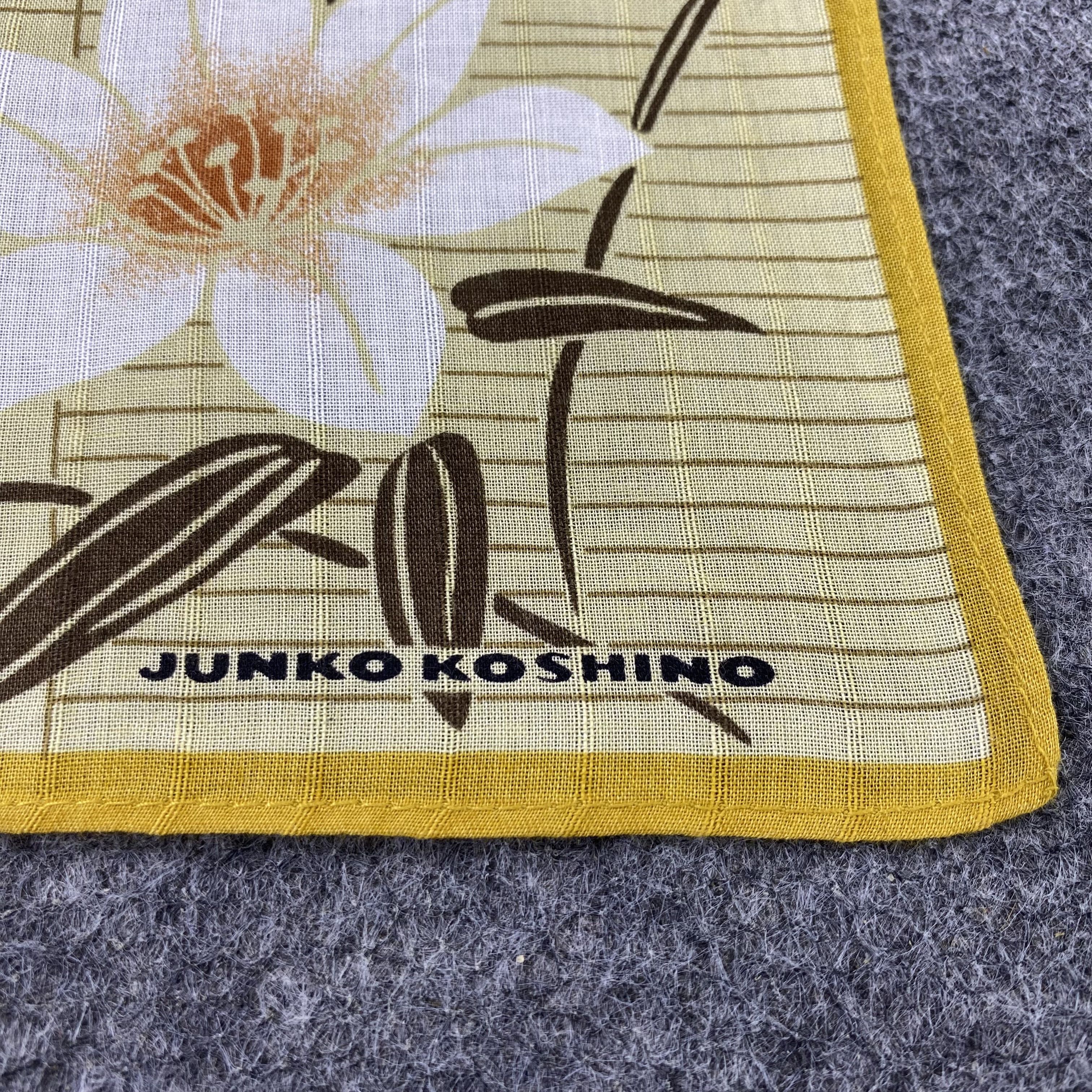 Japanese Brand Junko Koshino Handkerchief Neckerchief Bandana-B1904 Size ONE SIZE - 7 Thumbnail