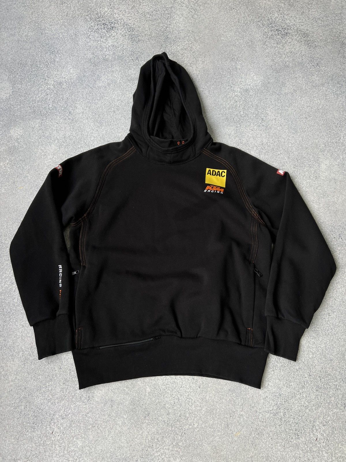 Vintage RARE Vintage KTM Moto Racing Big Logo Hoodie Size US M / EU 48-50 / 2 - 4 Thumbnail