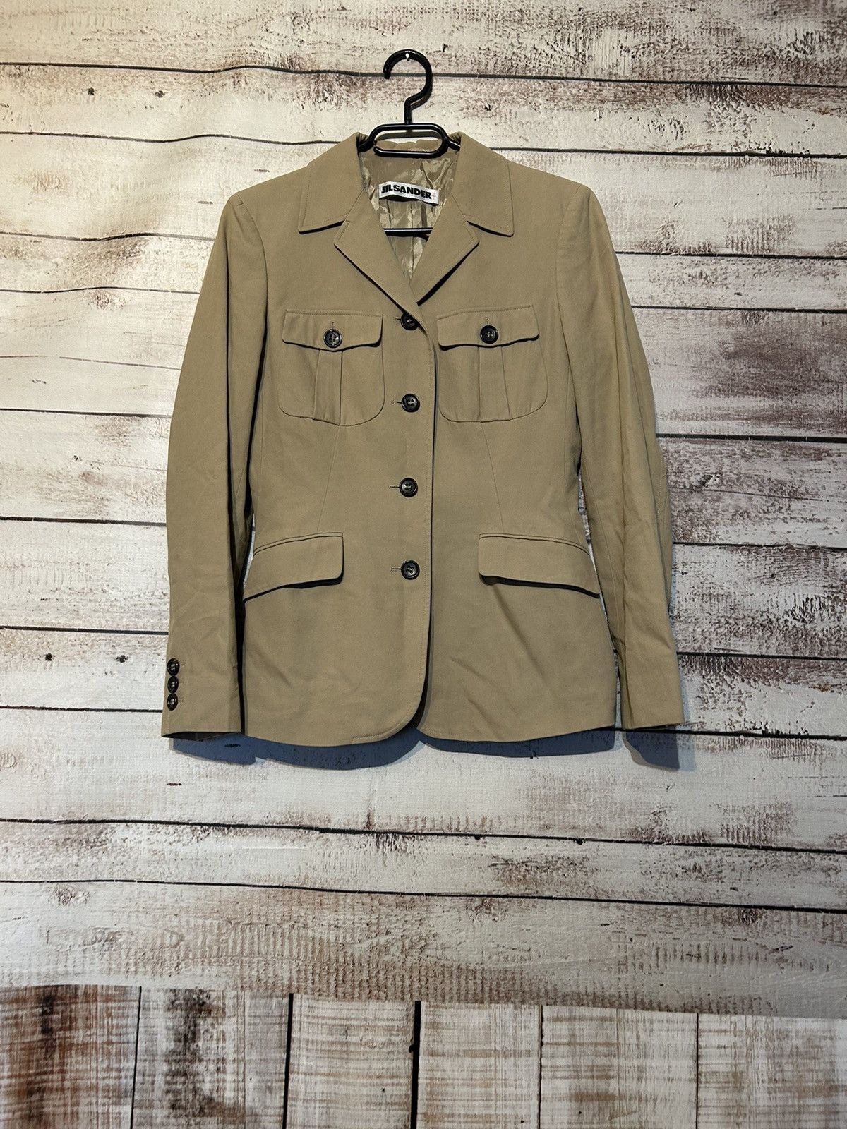 image of Jil Sander Jacket in Brown, Women's (Size XS)