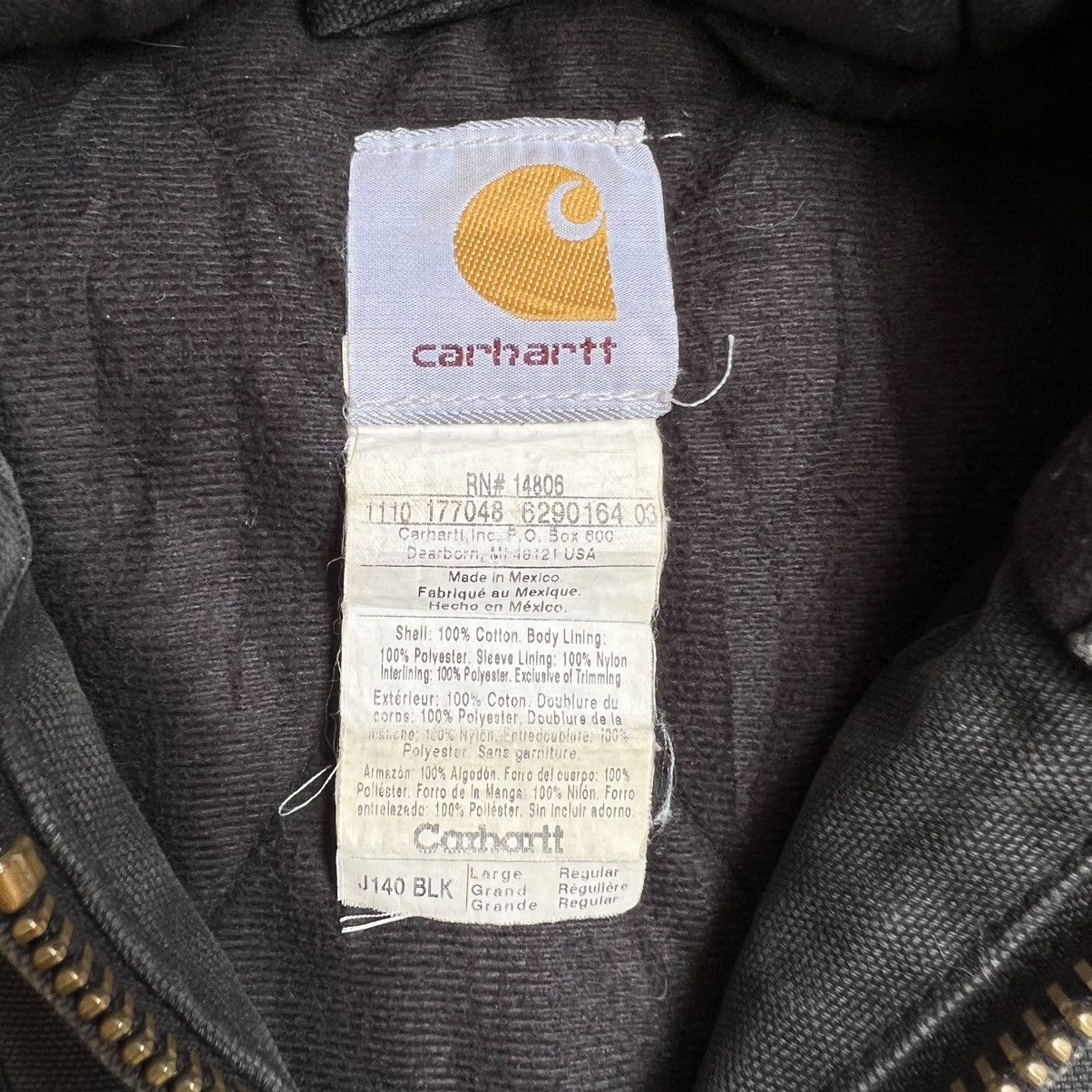 Carhartt × Vintage Vintage Carhartt Active Jacket J140 BLK Size US L / EU 52-54 / 3 - 3 Thumbnail