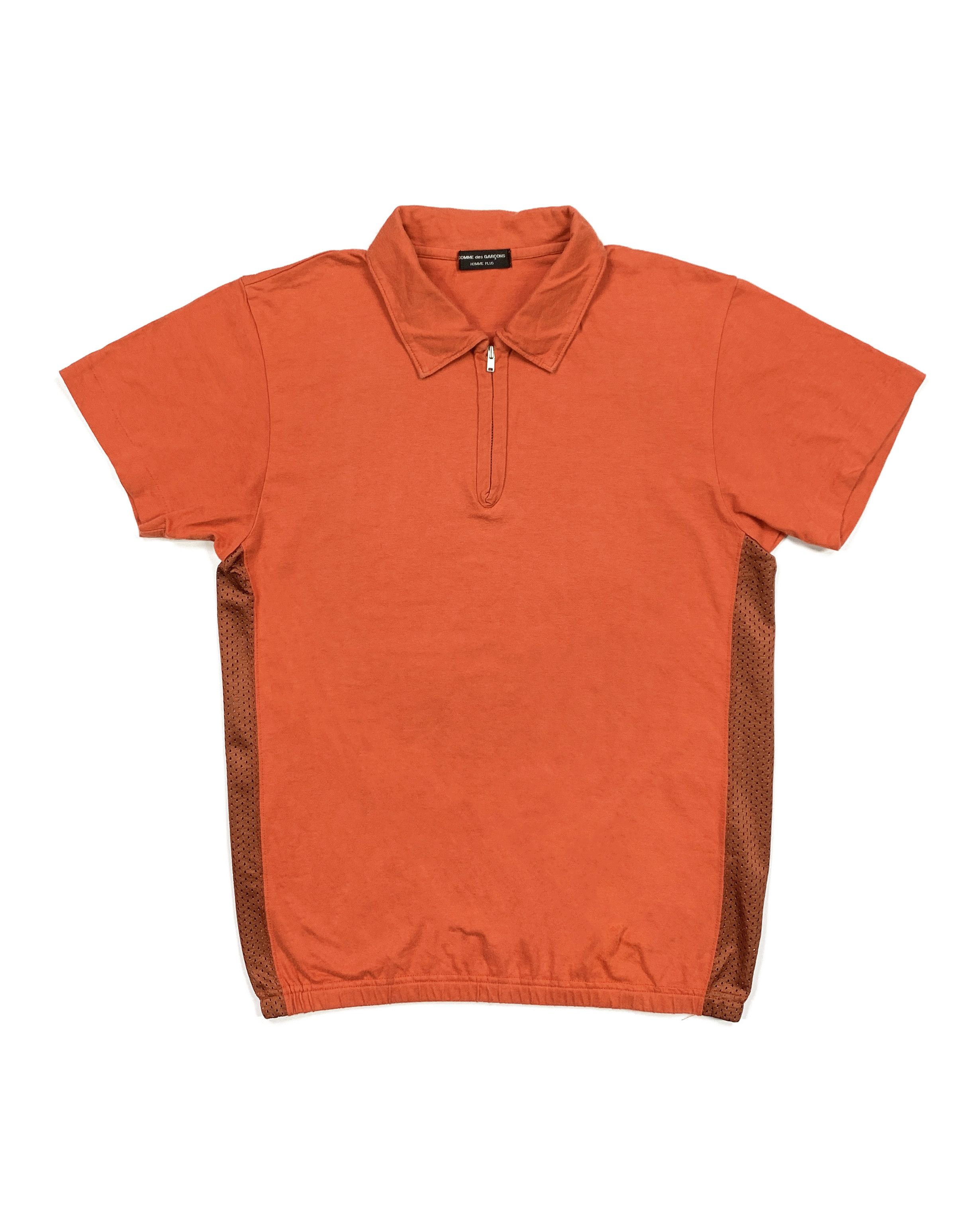 Comme des Garçons Patchwork Polo Shirt Comme des Garcons × Comme des Garcons Homme CDG Homme